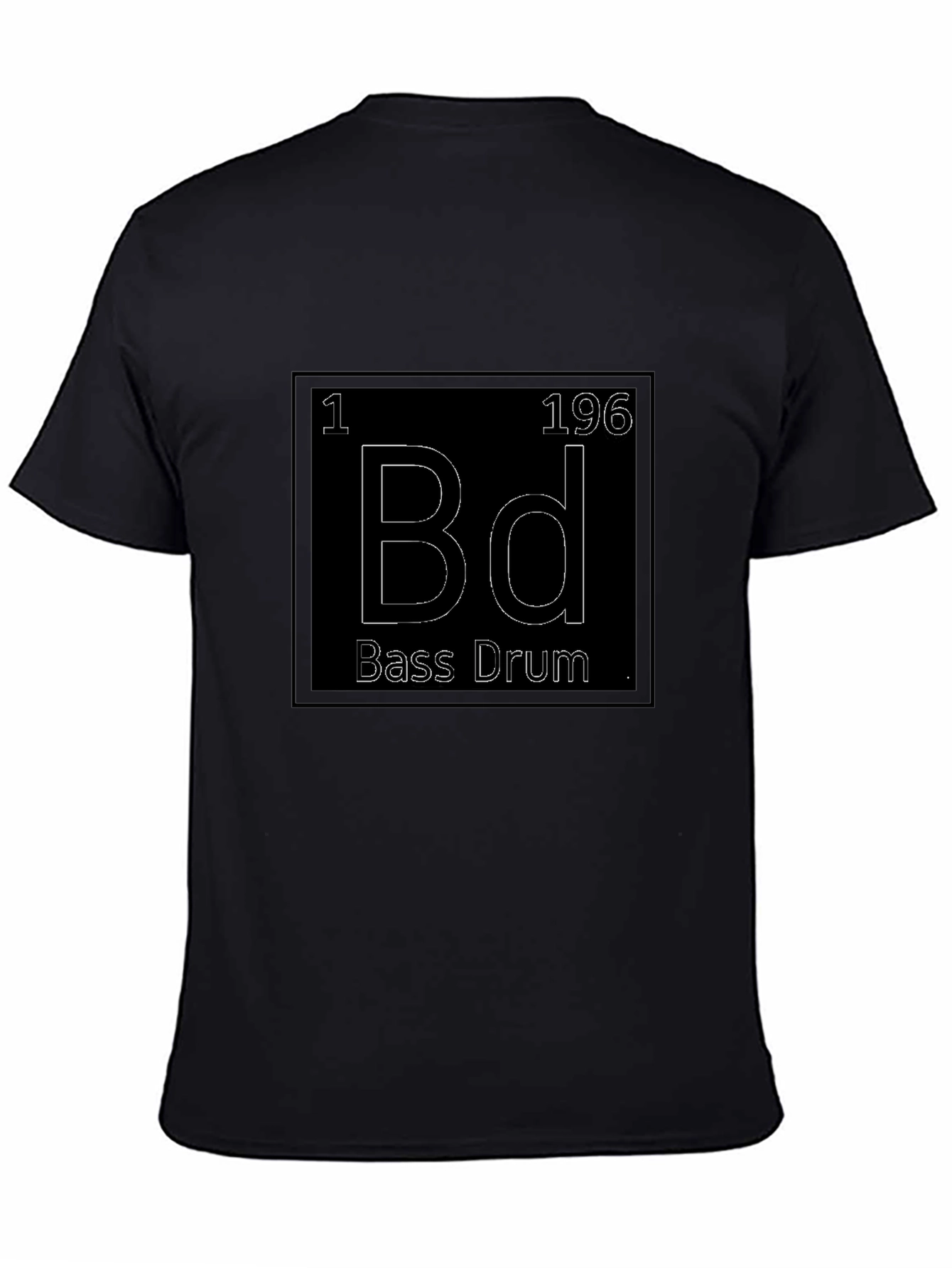 Bass Drum Element T-Shirt - Music Lover Tee