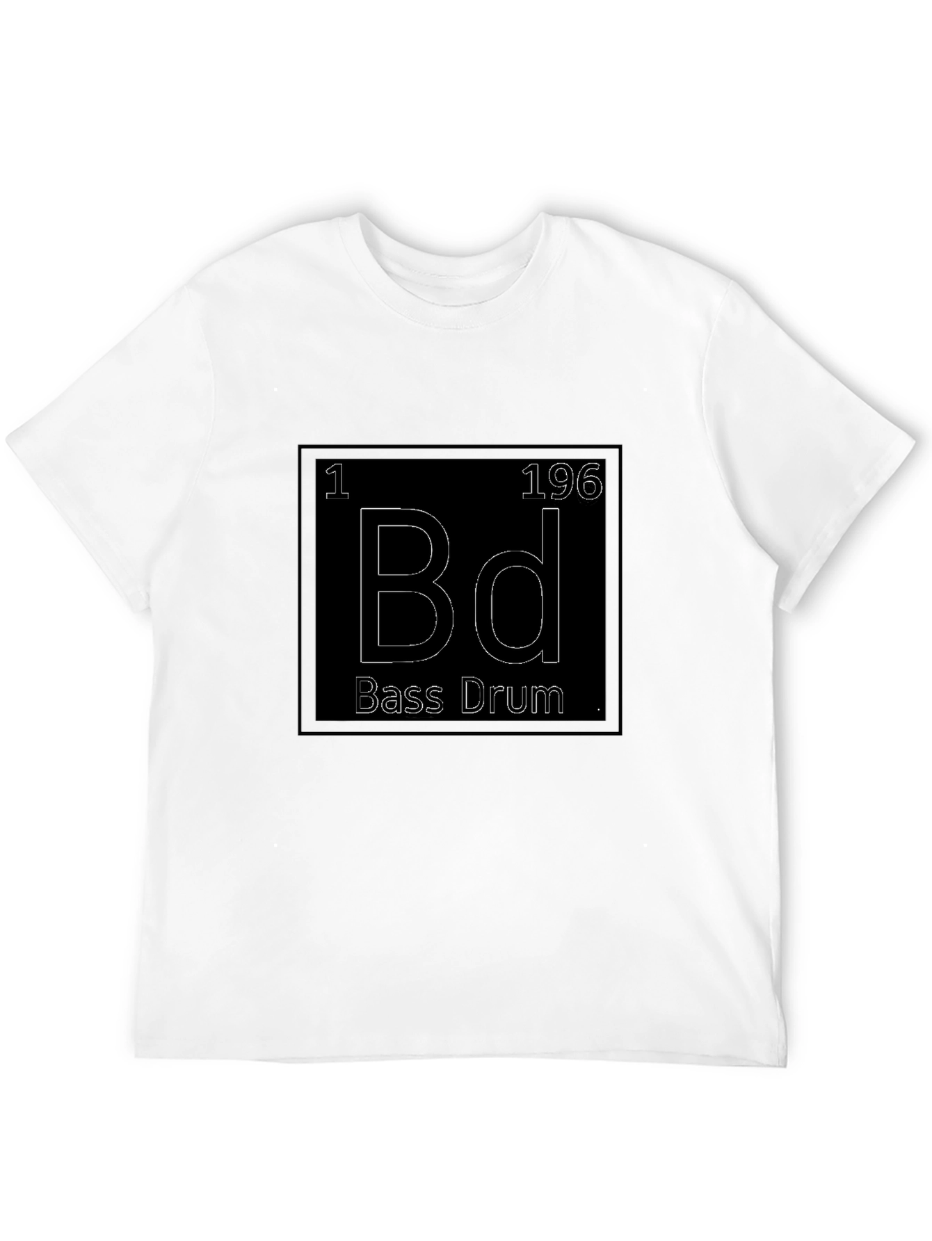 Bass Drum Element T-Shirt - Music Lover Tee