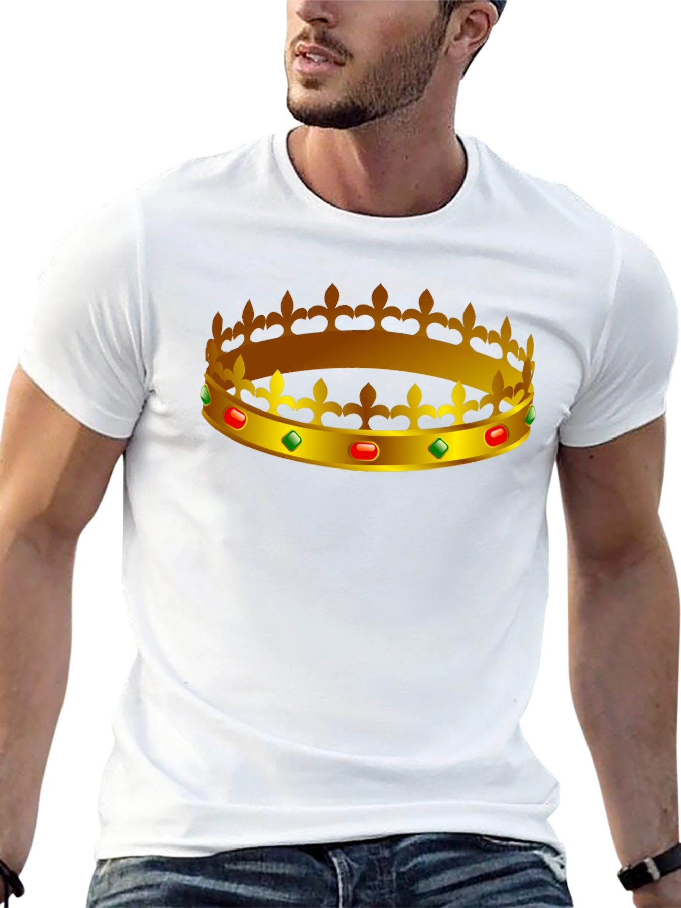 Regal Crown Graphic Tee - King/Queen Style