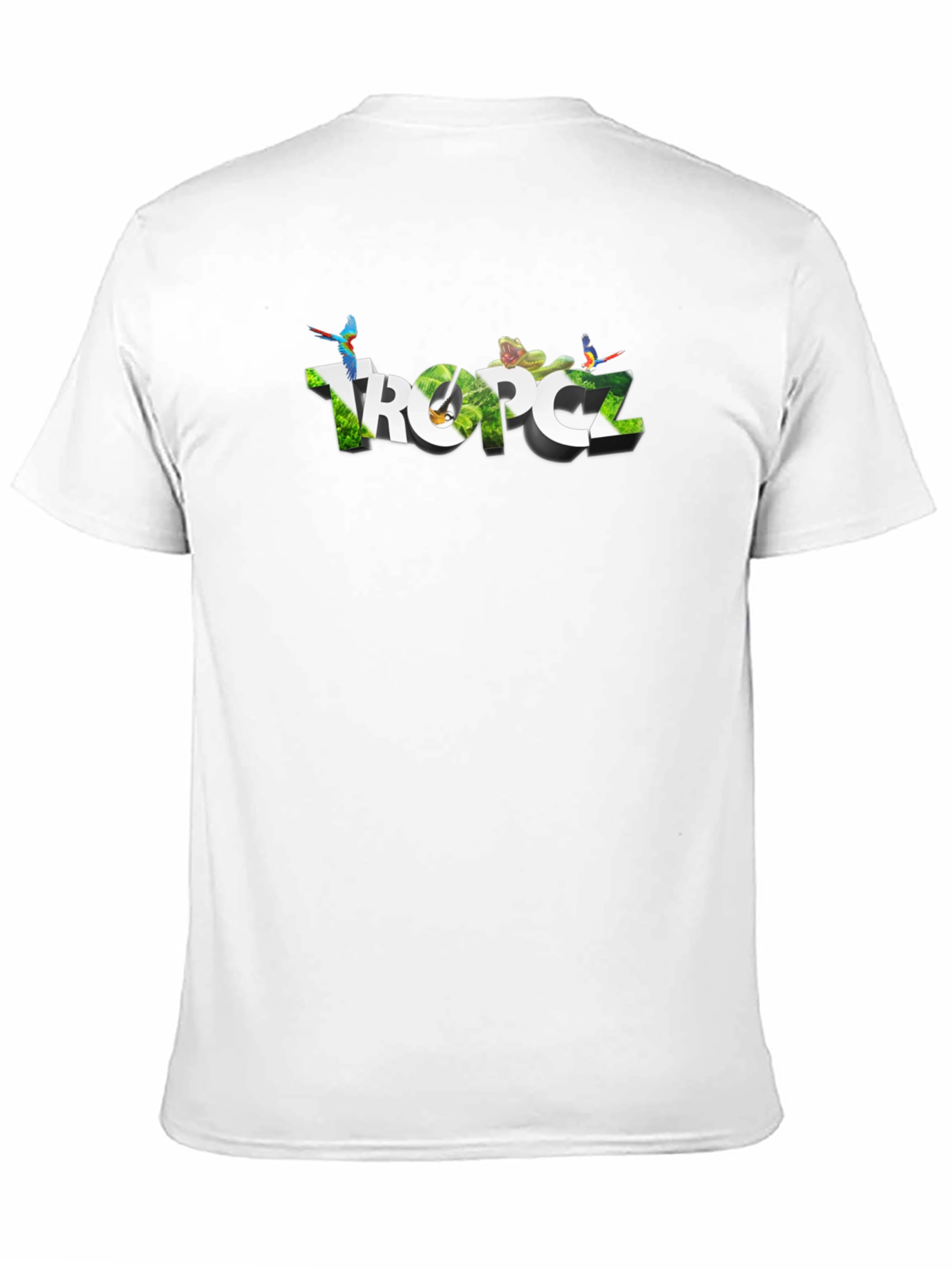 Tropical Graphic Print Mens T-Shirt