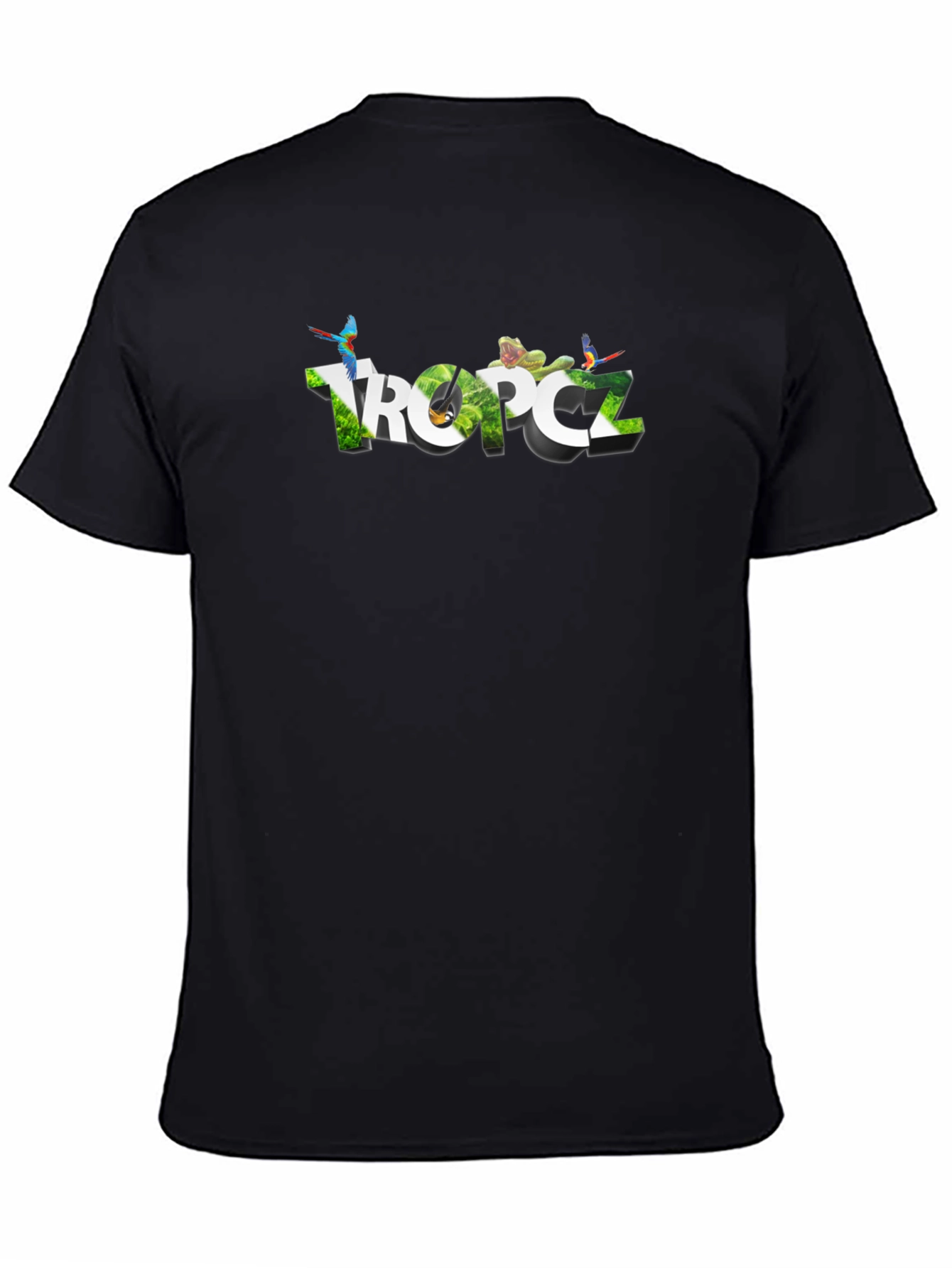 Tropical Graphic Print Mens T-Shirt