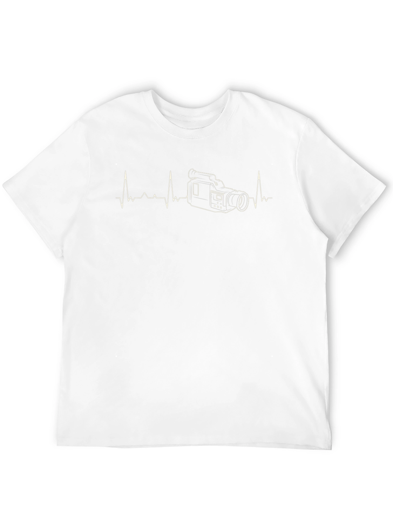 Video Camera Heartbeat T-Shirt