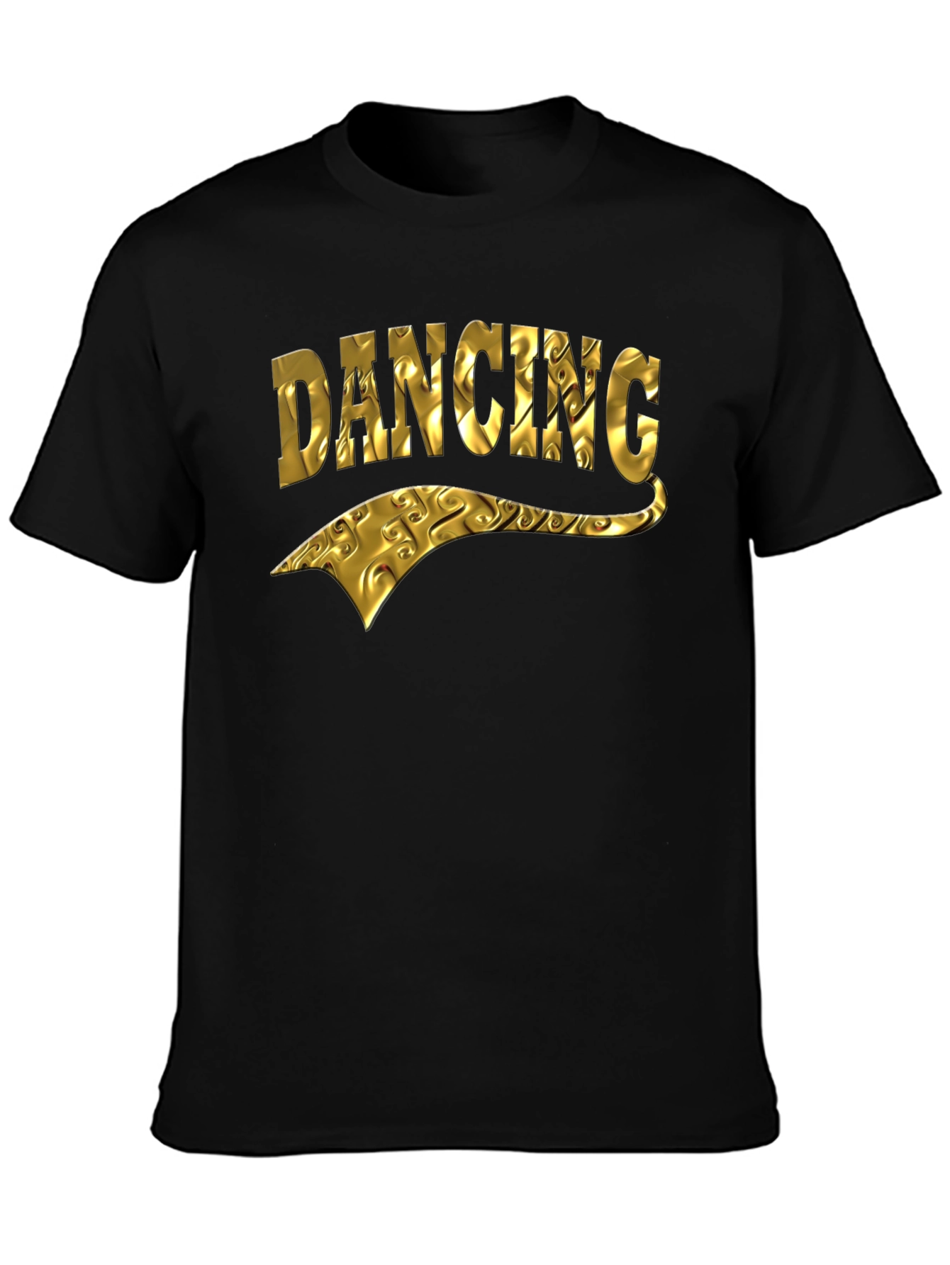 Golden Dancing Graphic T-Shirt