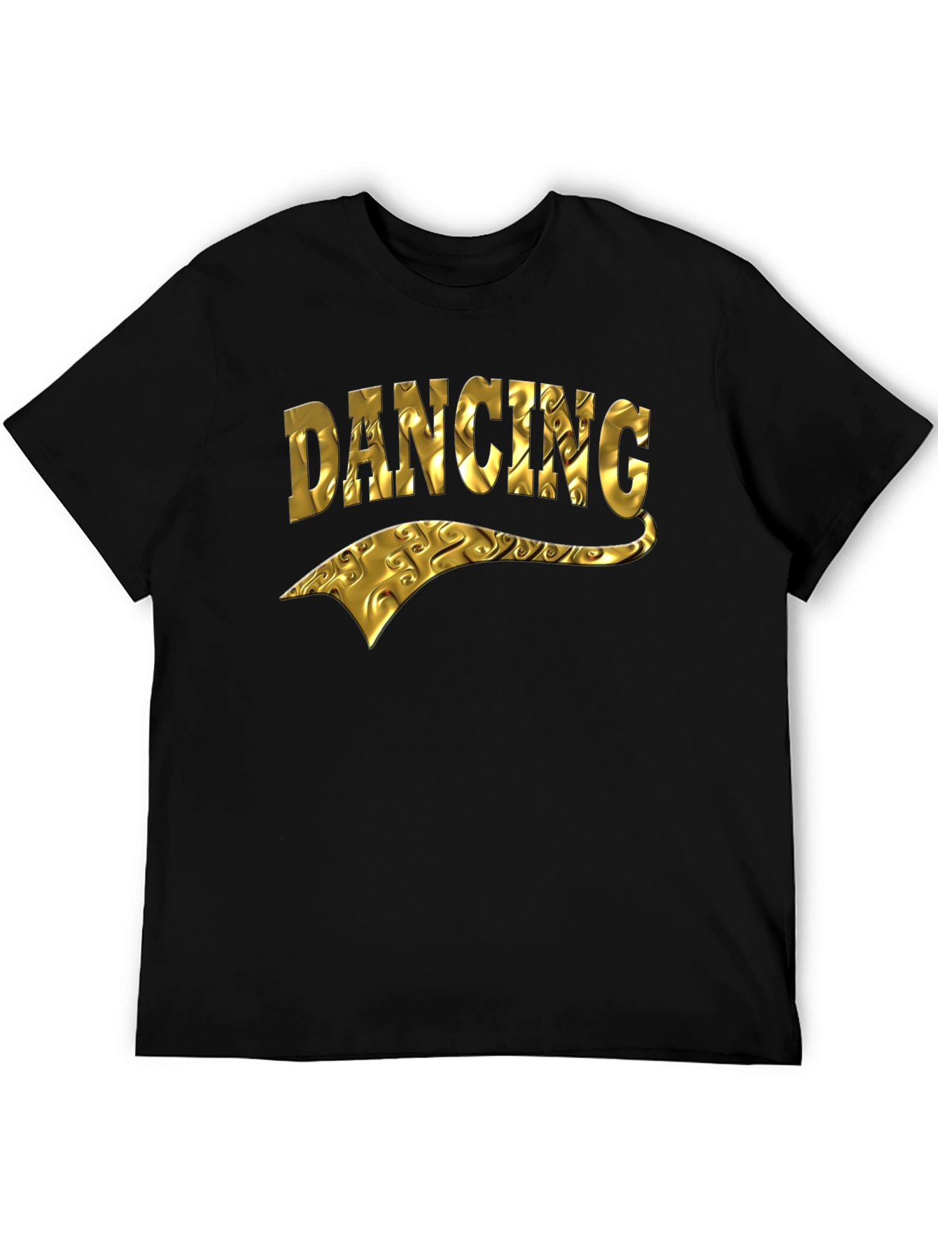 Golden Dancing Graphic T-Shirt