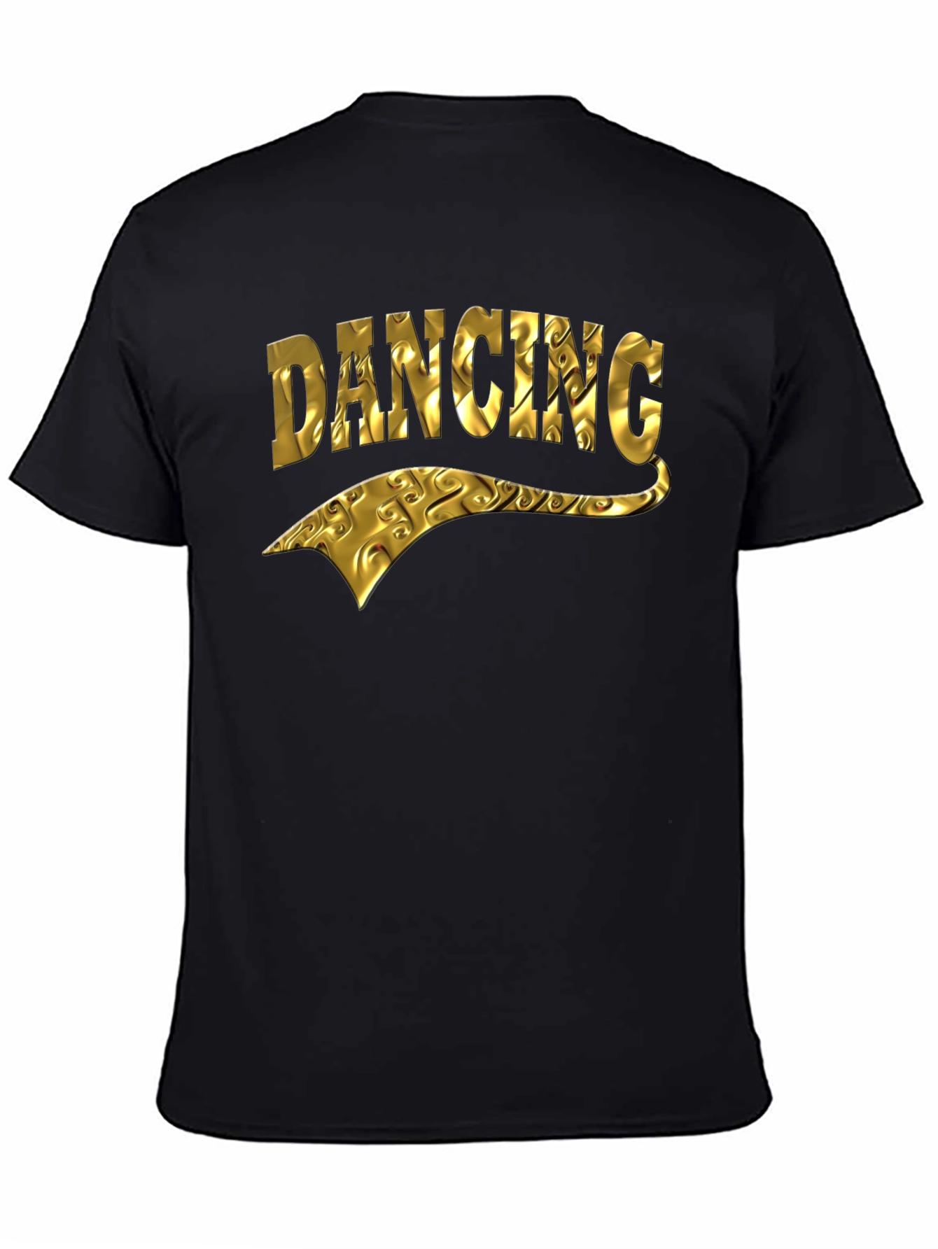 Golden Dancing Graphic T-Shirt