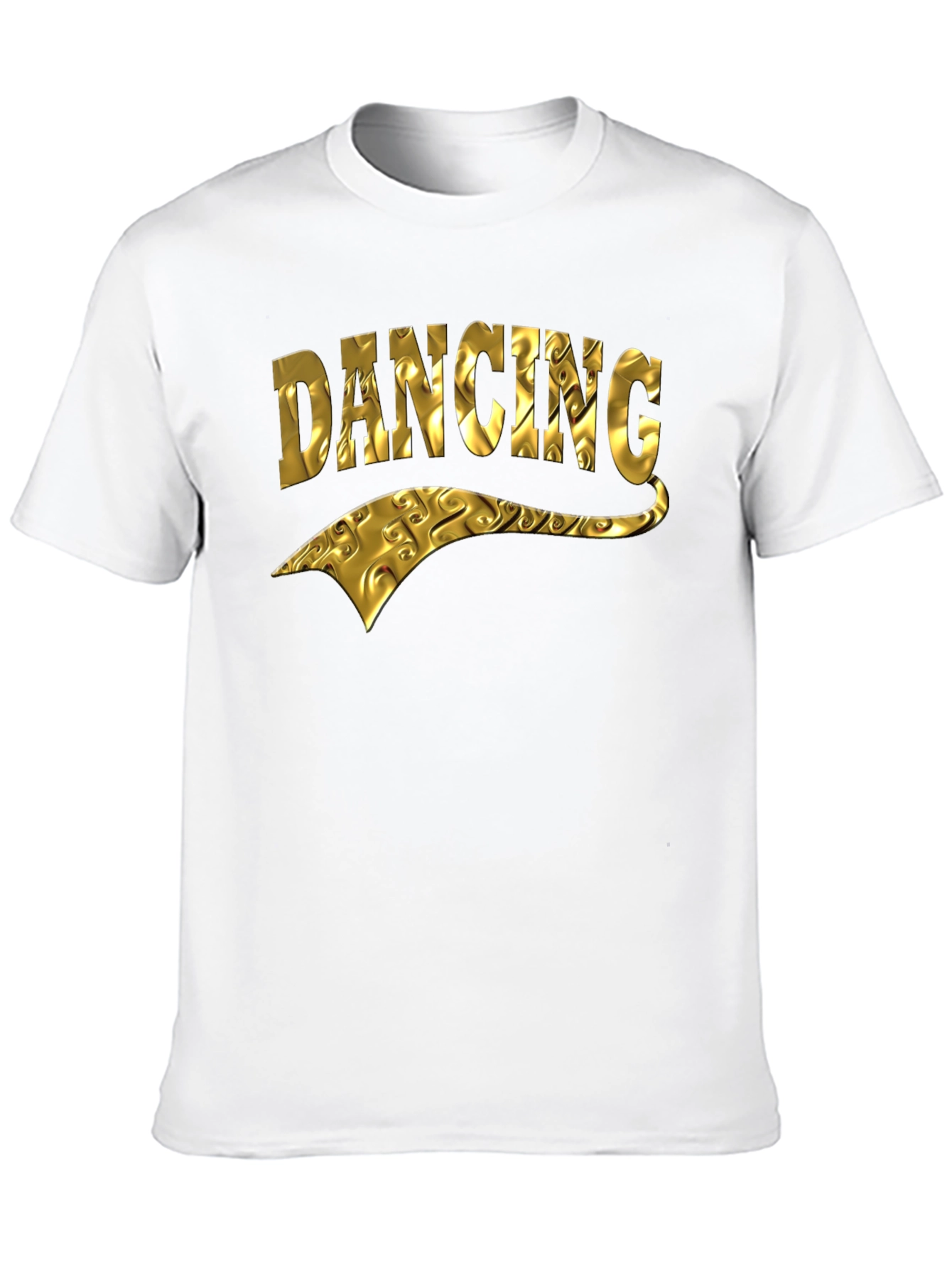 Golden Dancing Graphic T-Shirt