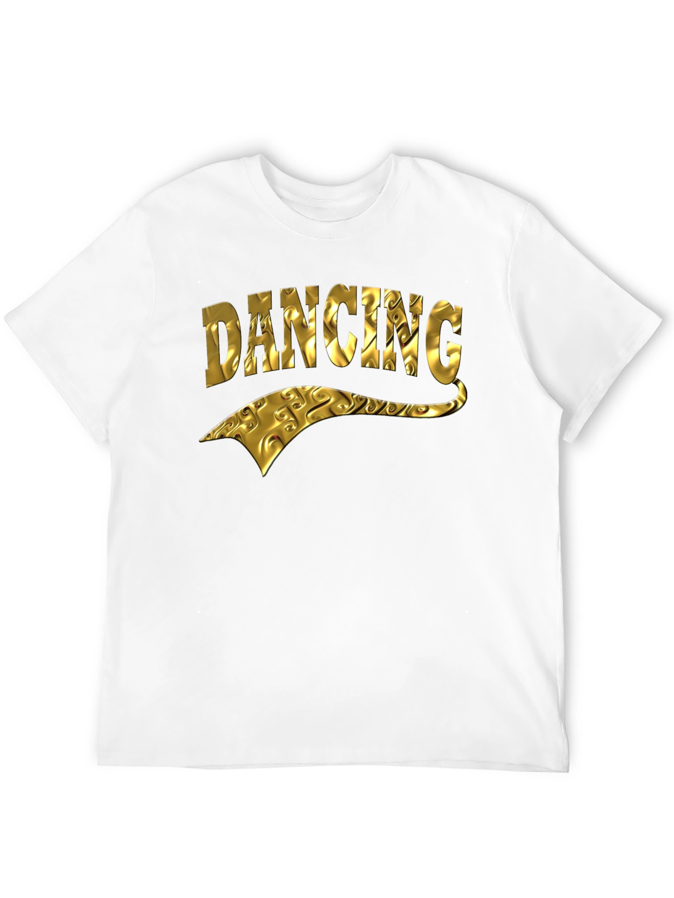 Golden Dancing Graphic T-Shirt