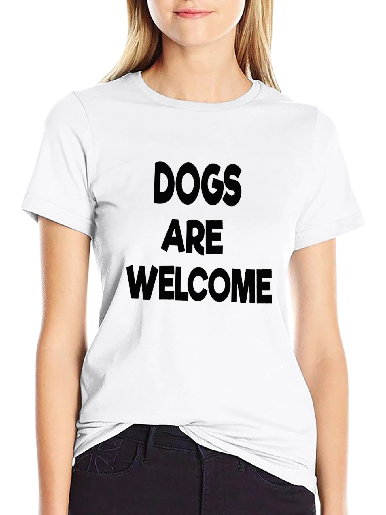 Dogs are Welcome Graphic Tee
