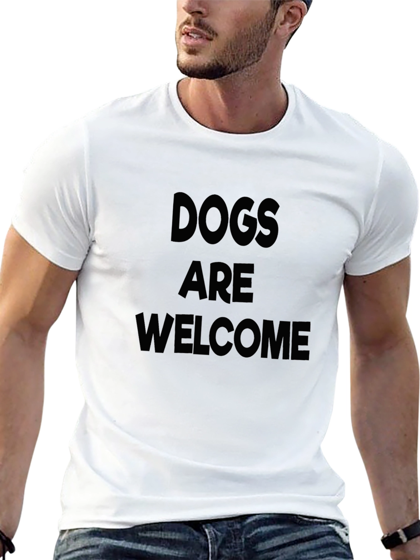 Dogs are Welcome Graphic Tee