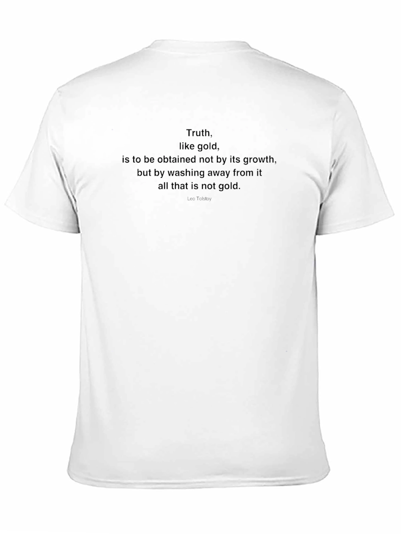 Truth Like Gold T-Shirt - Inspiring Quote Tee