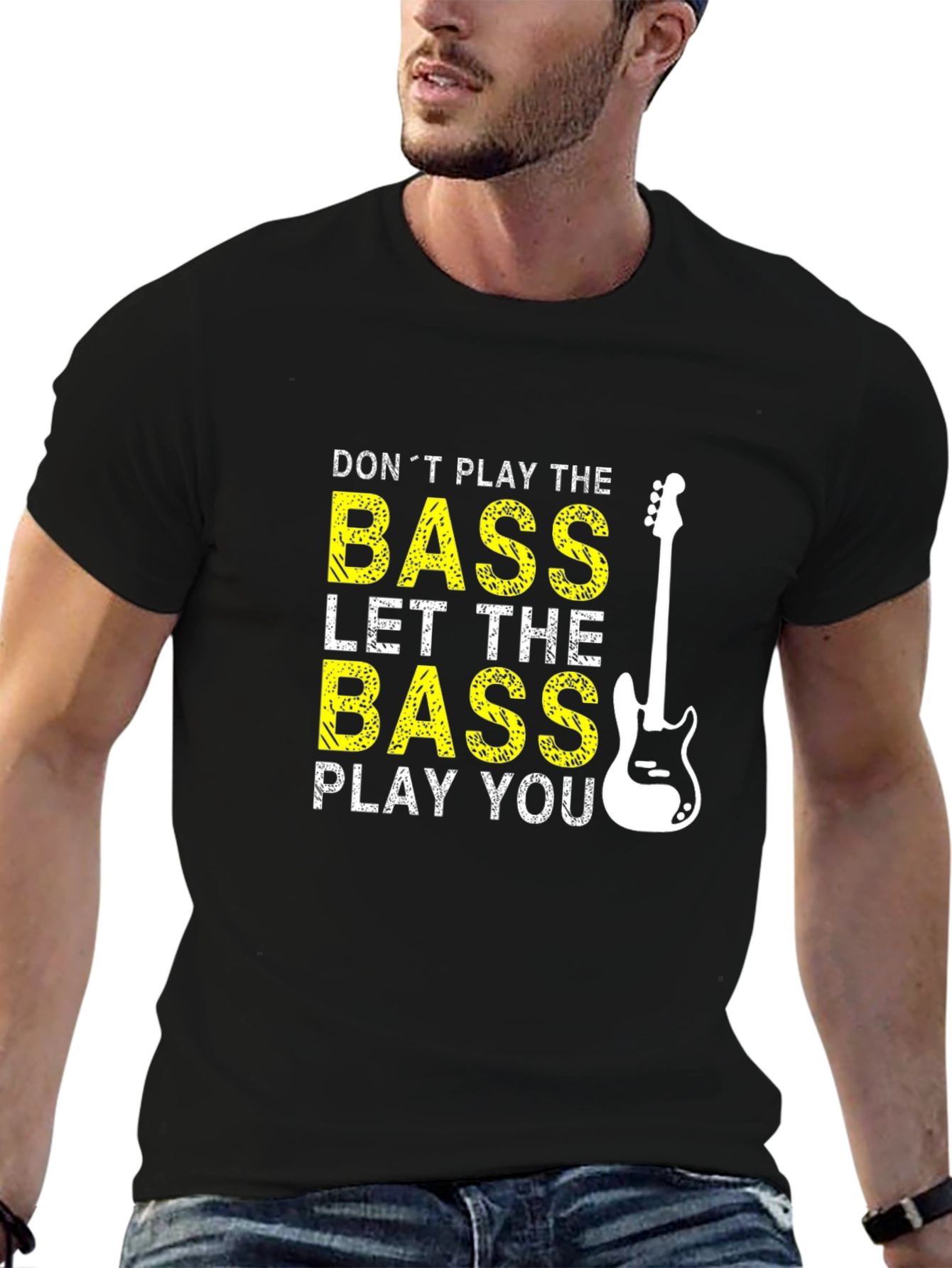 Bass Guitar T-Shirt - Let the Bass Play You