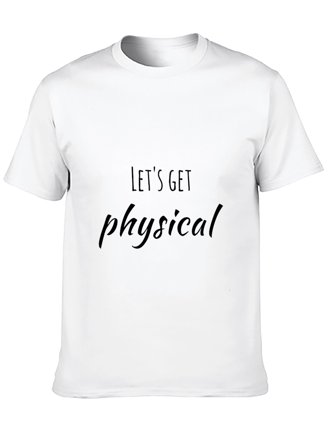 Lets Get Physical Graphic Tee - Black