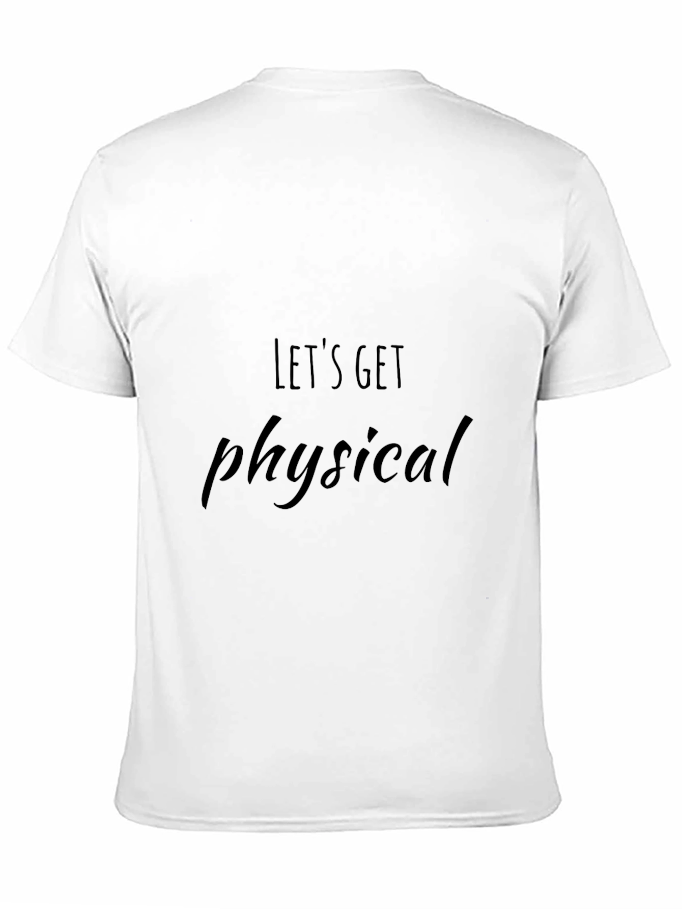 Lets Get Physical Graphic Tee - Black