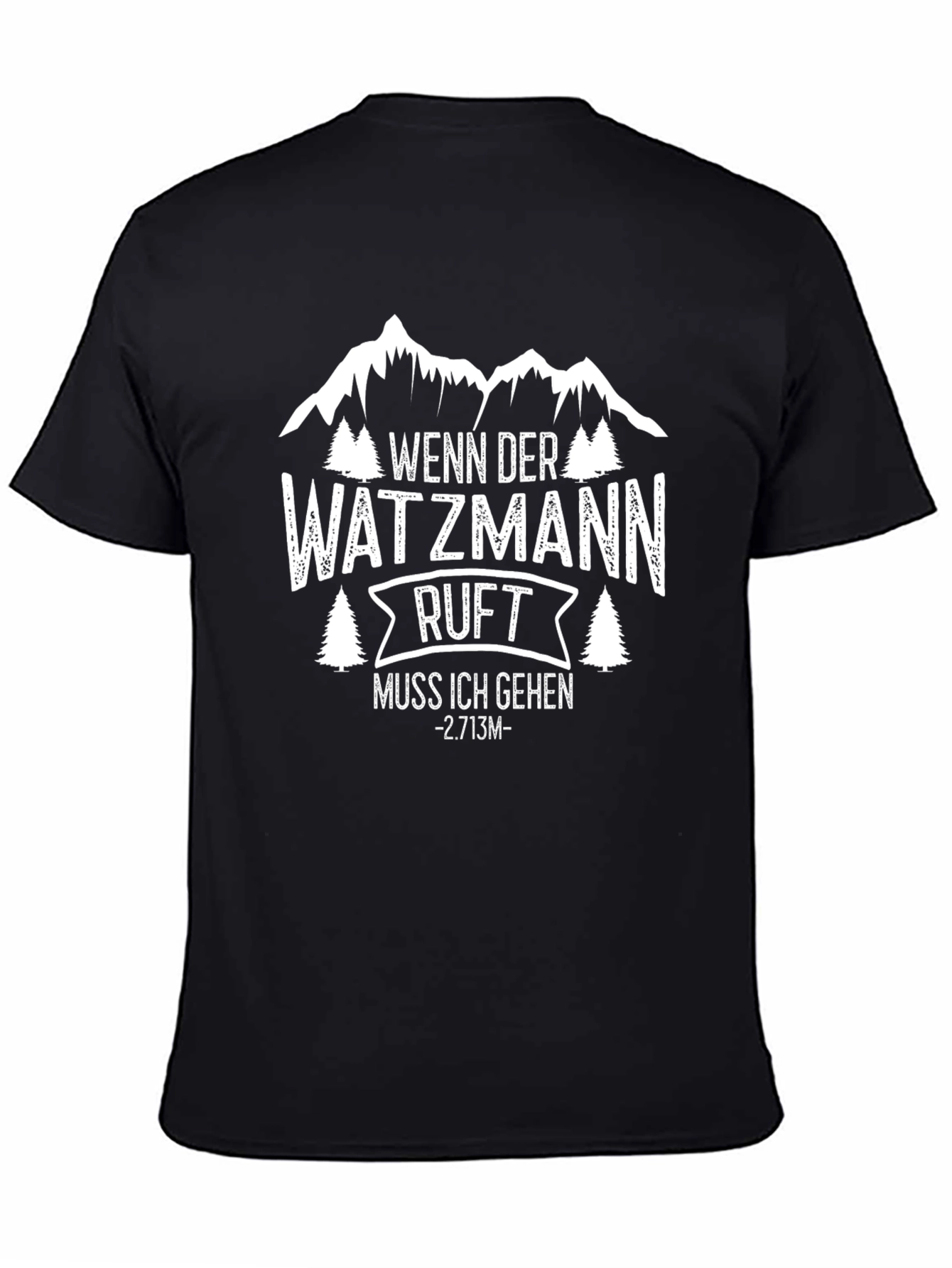 Watzmann Calls T-Shirt - Mountain Adventure Tee