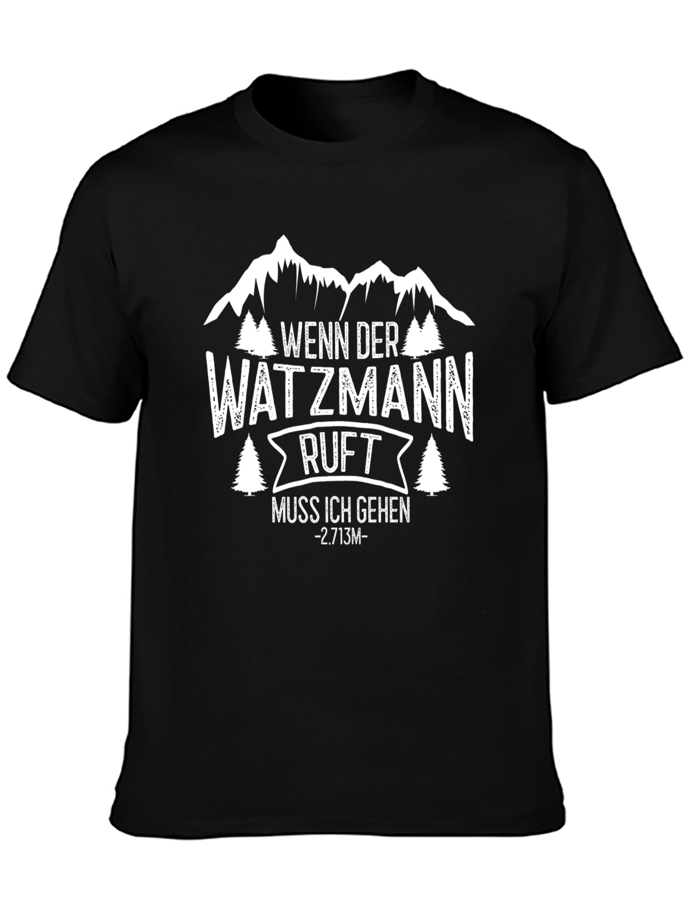 Watzmann Calls T-Shirt - Mountain Adventure Tee