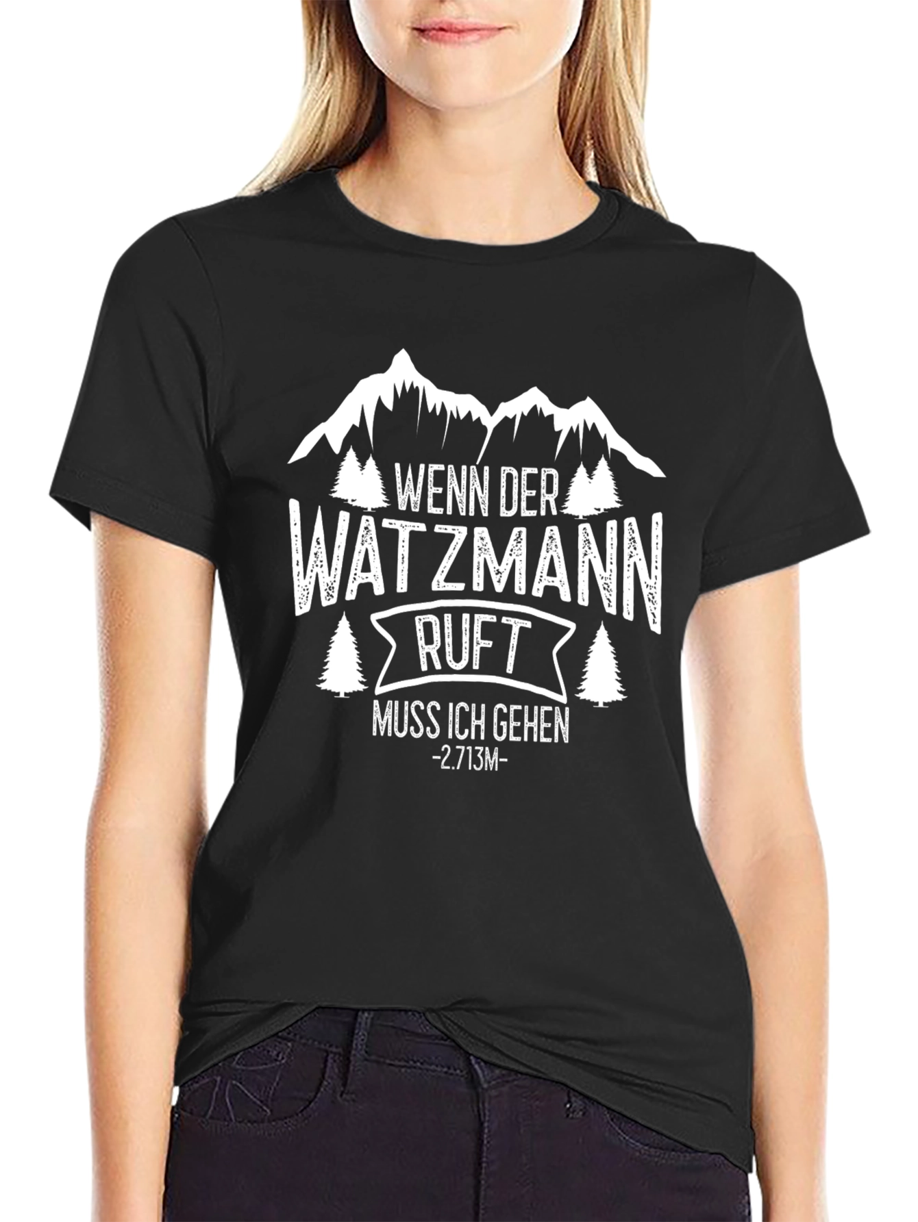 Watzmann Calls T-Shirt - Mountain Adventure Tee