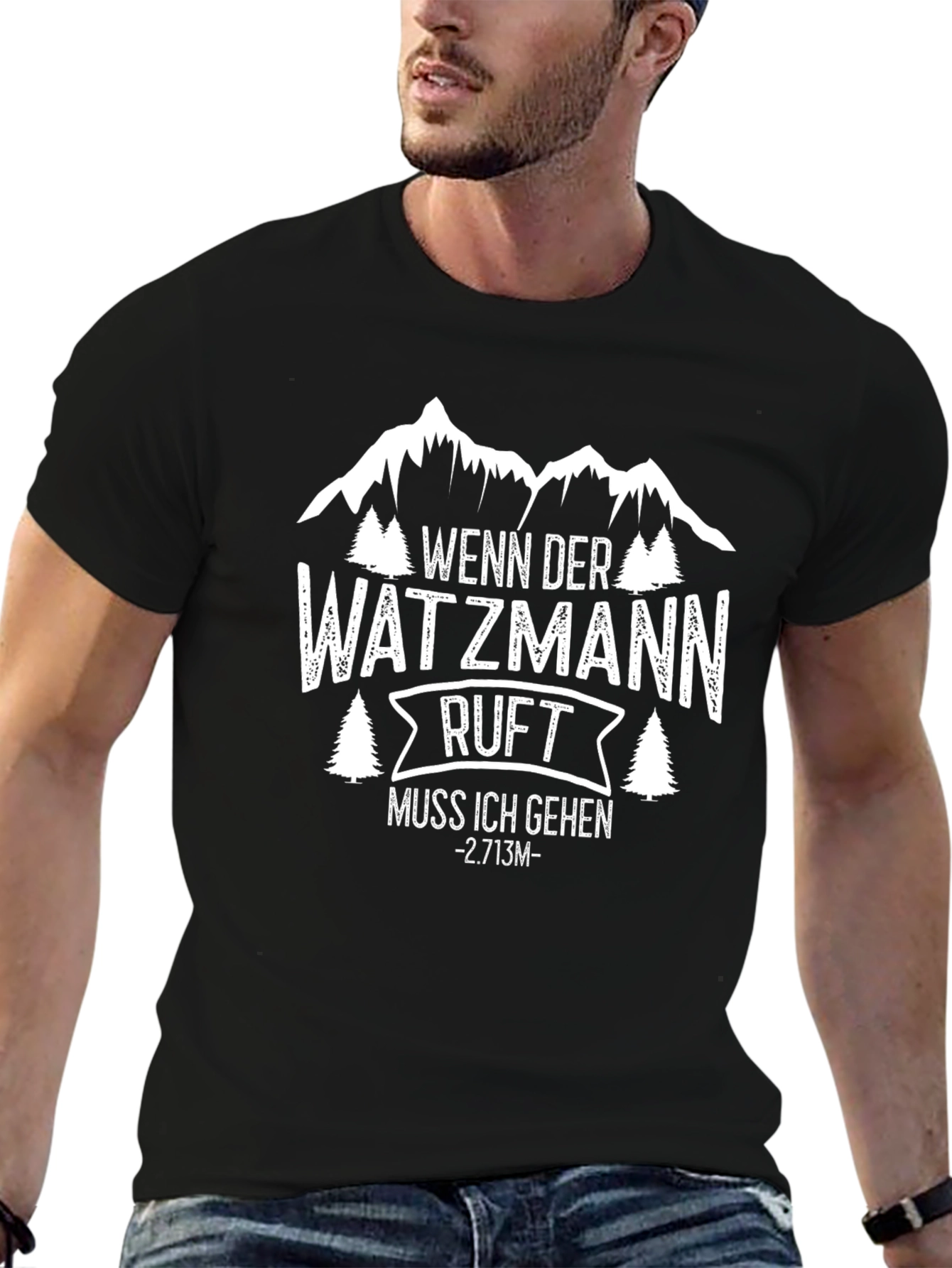 Watzmann Calls T-Shirt - Mountain Adventure Tee