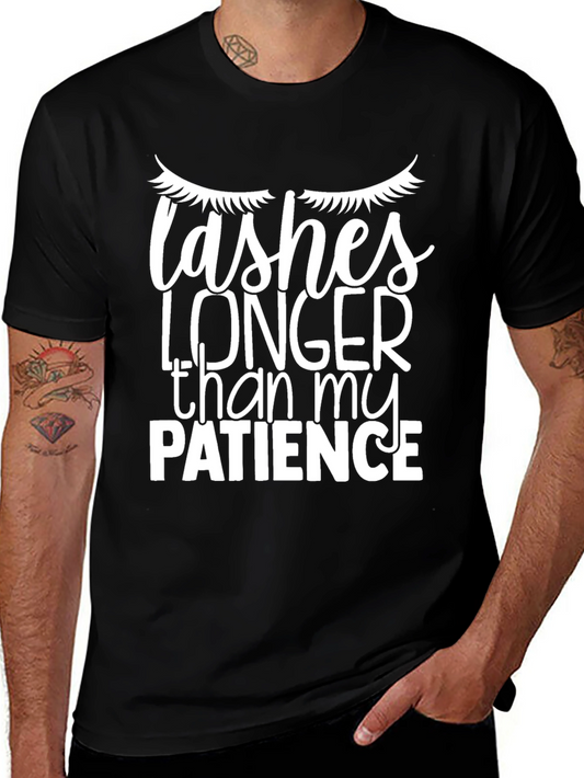 Lashes Longer Than My Patience T-Shirt