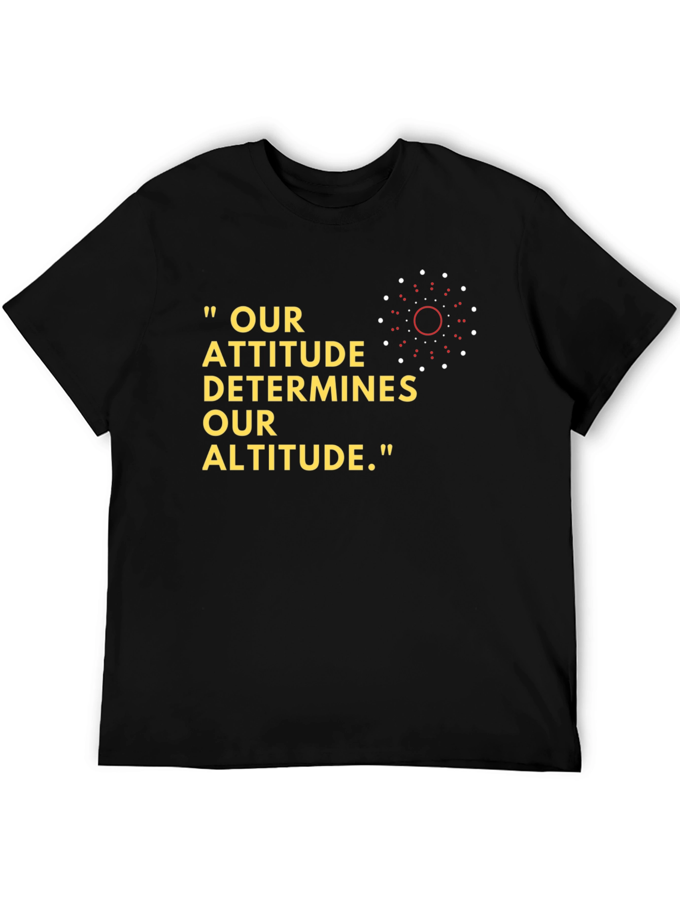 Attitude Altitude Graphic Tee - Motivational T-Shirt