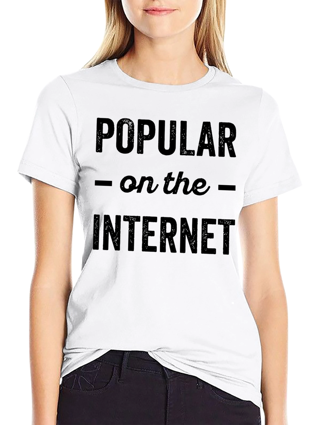 Popular on the Internet Graphic T-Shirt