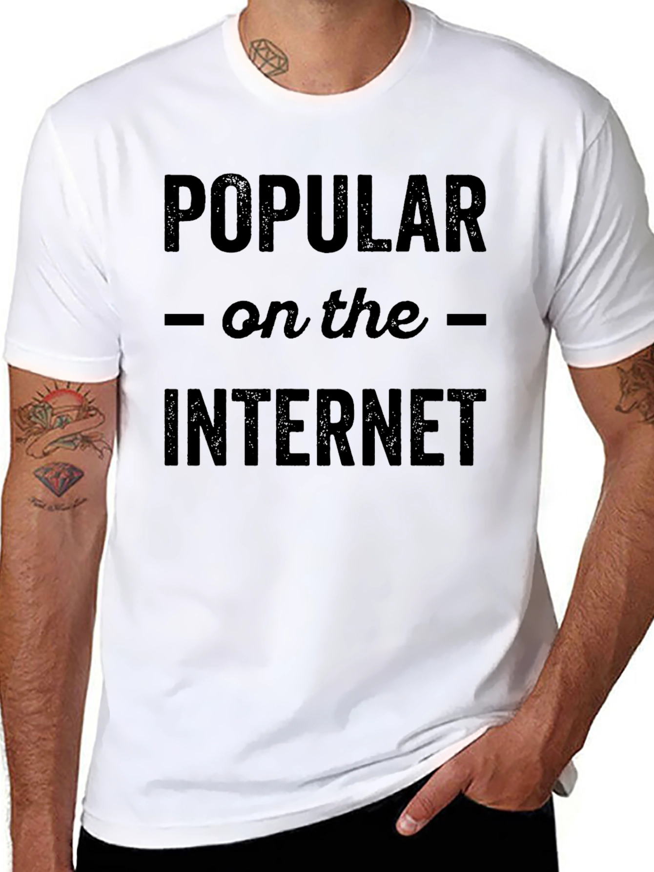 Popular on the Internet Graphic T-Shirt