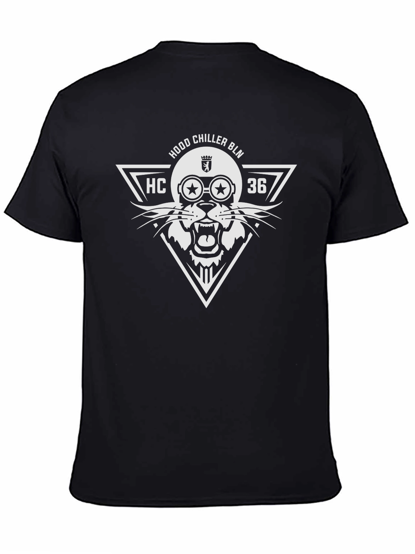 Hood Chiller BLN Graphic Tee - Black Cotton