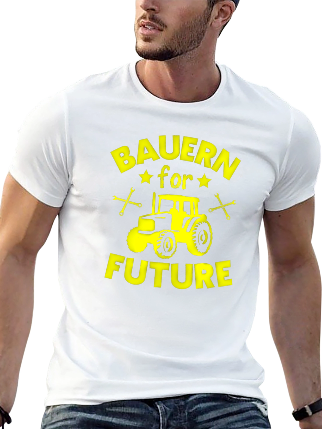 Bauern for Future Black Cotton Graphic Tee