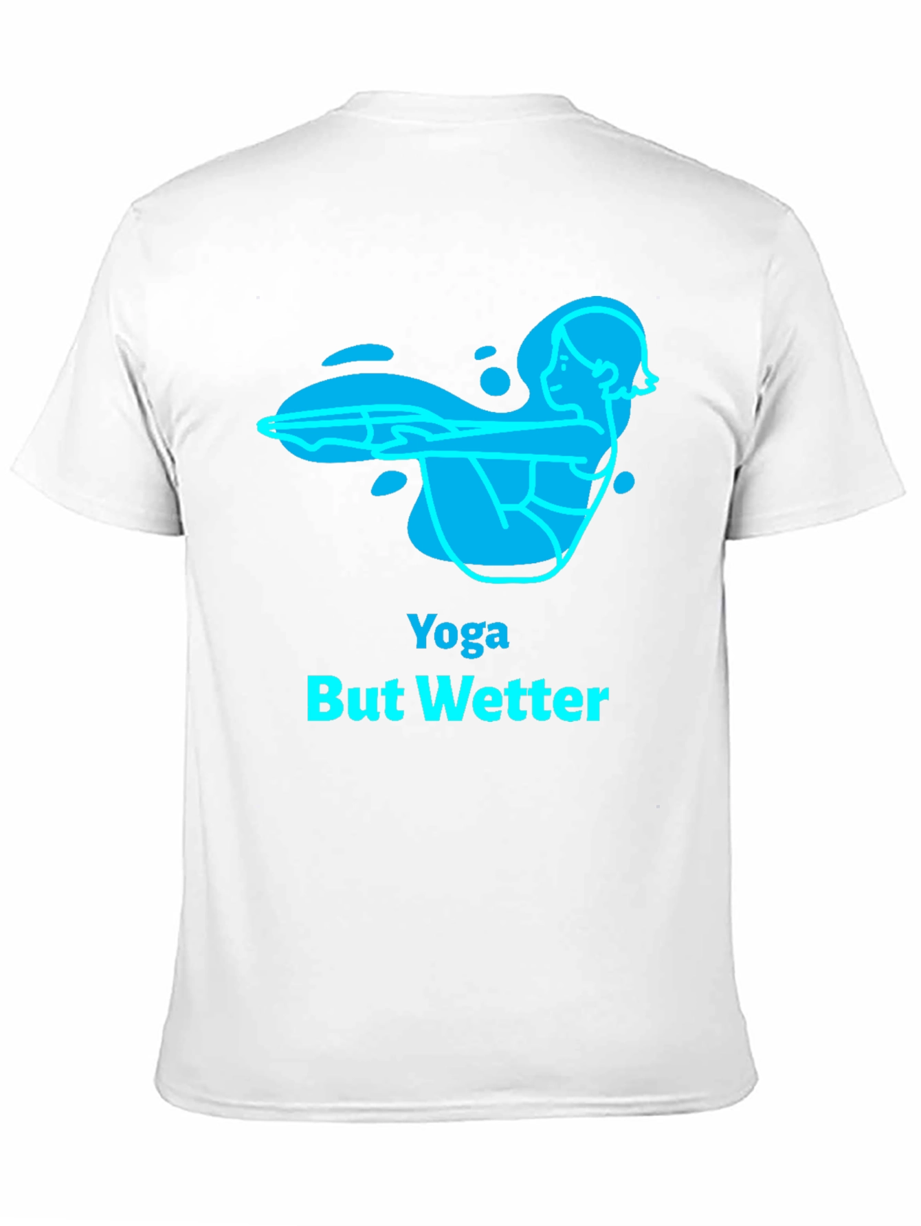 Yoga But Wetter Black T-Shirt