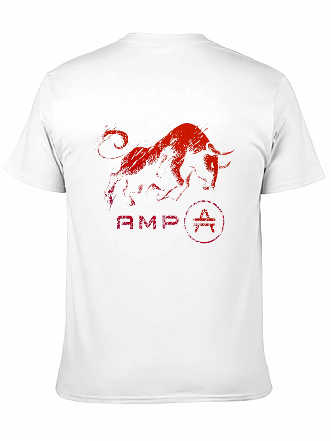 AMP Bull Graphic T-Shirt - Black