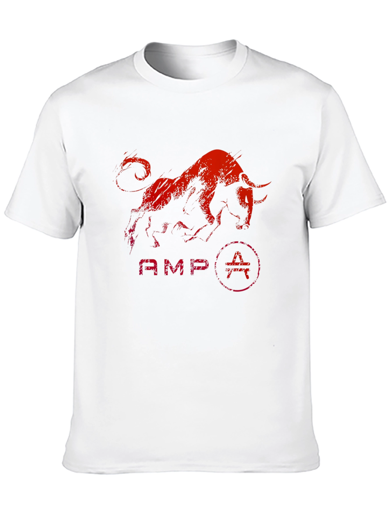 AMP Bull Graphic T-Shirt - Black