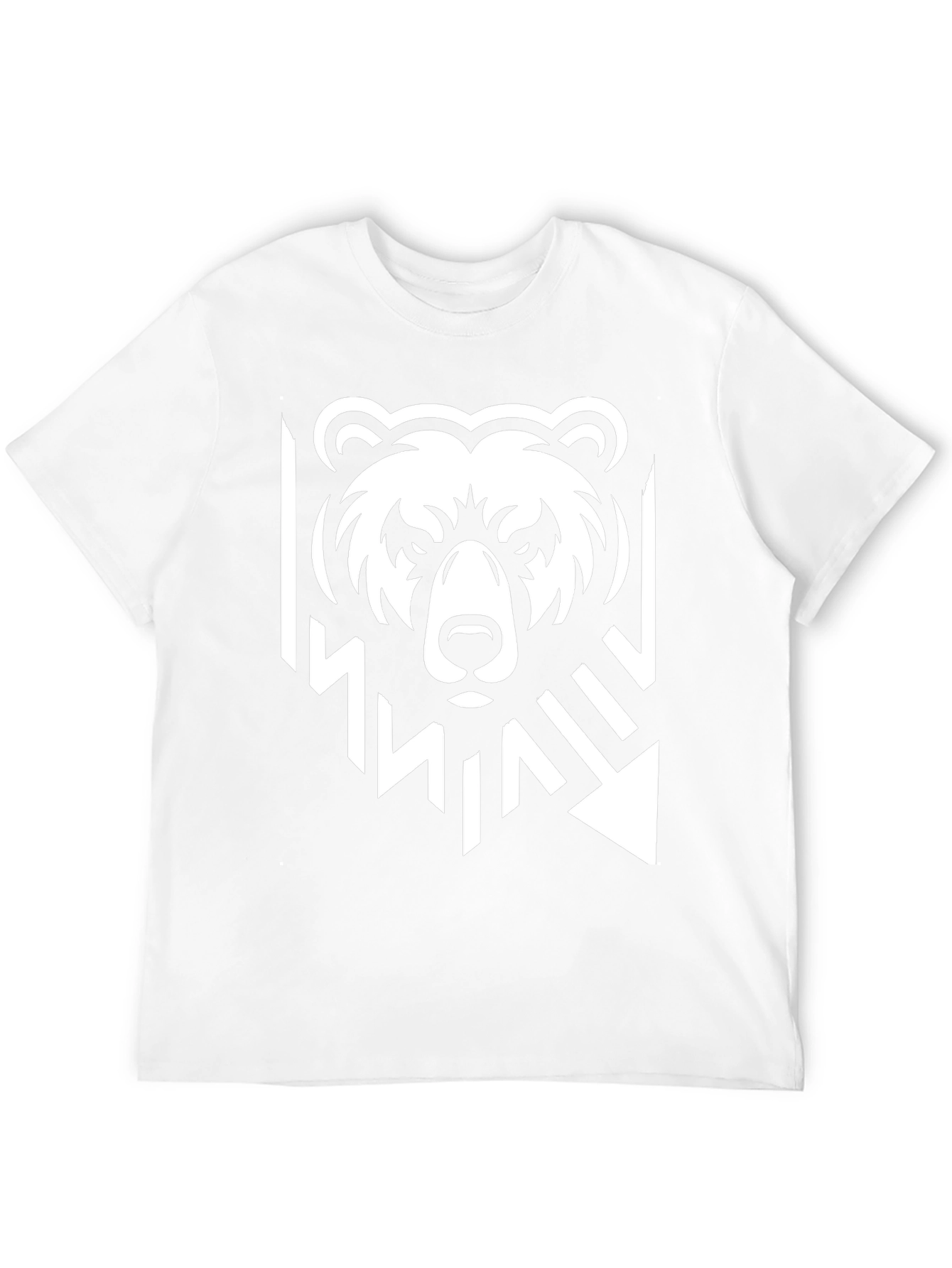 Bear Graphic Black T-Shirt - Modern Style
