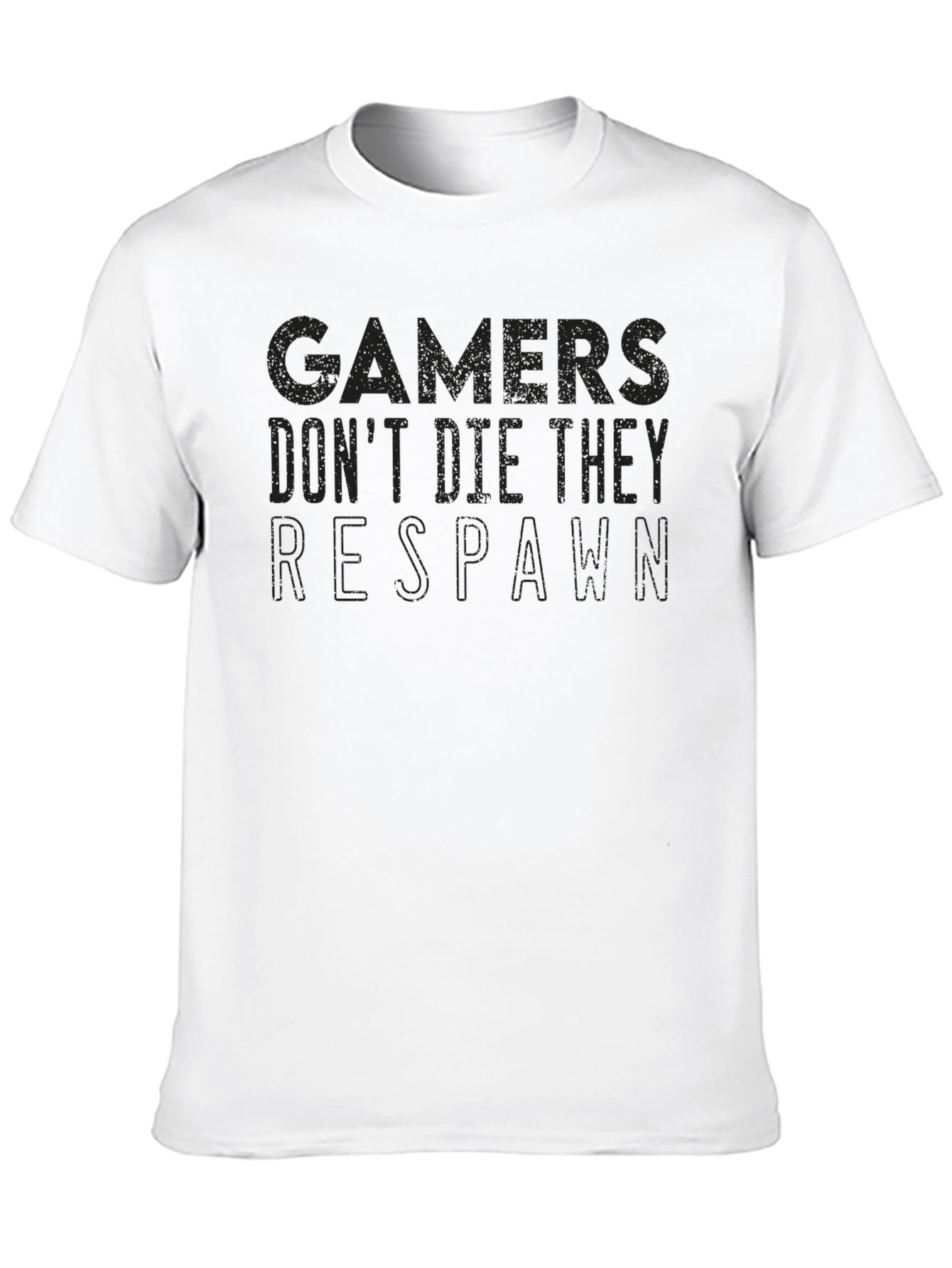 Gamers Dont Die They Respawn T-Shirt