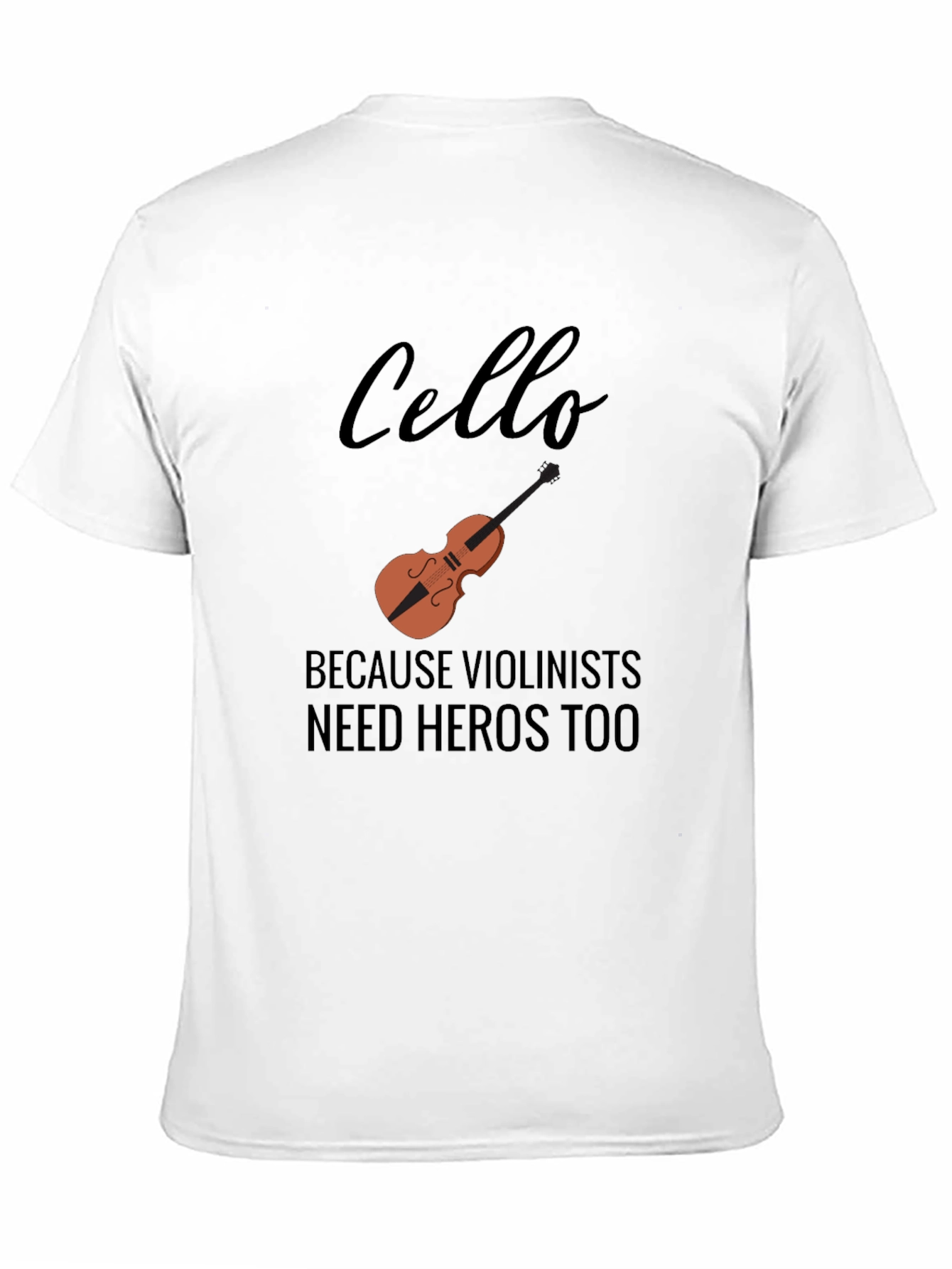 Cello Hero Tee - Music Lovers Gift