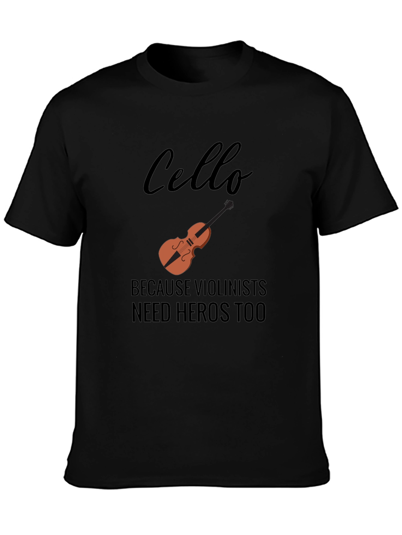 Cello Hero Tee - Music Lovers Gift