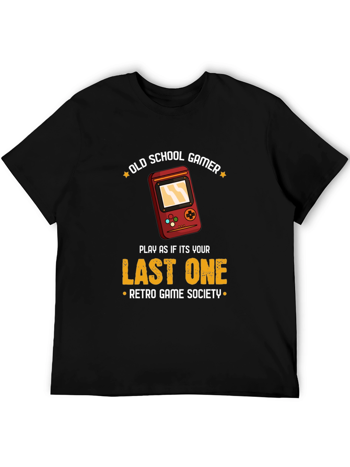 Old School Gamer T-Shirt - Retro Gaming Apparel