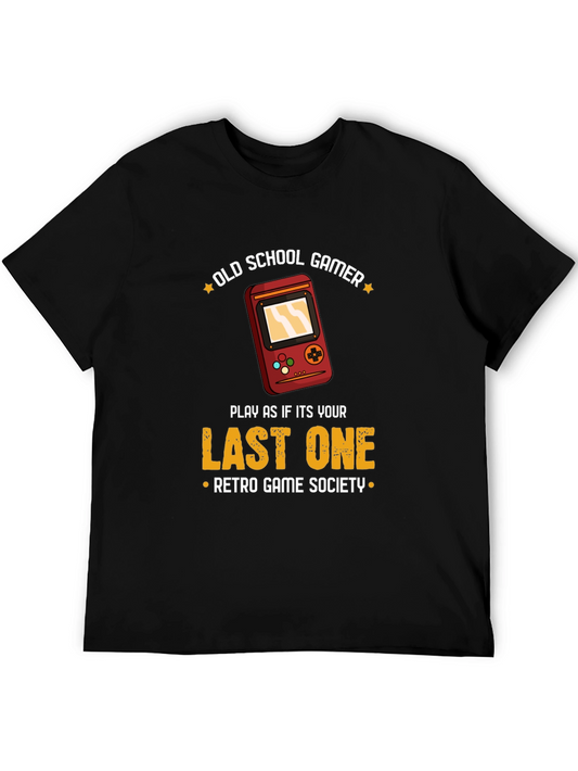 Old School Gamer T-Shirt - Retro Gaming Apparel