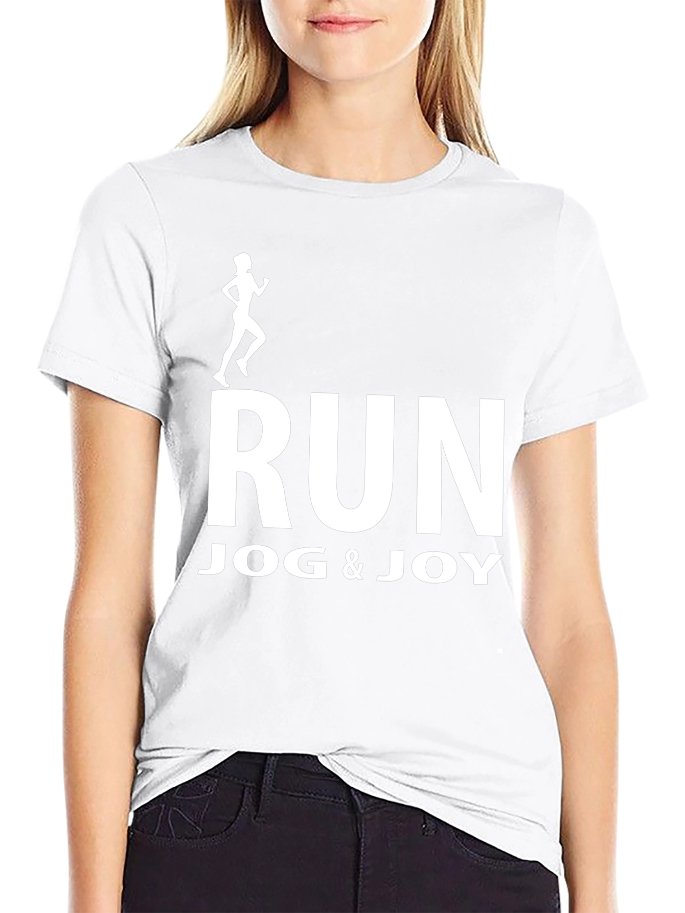 Run Jog Joy Graphic T-Shirt