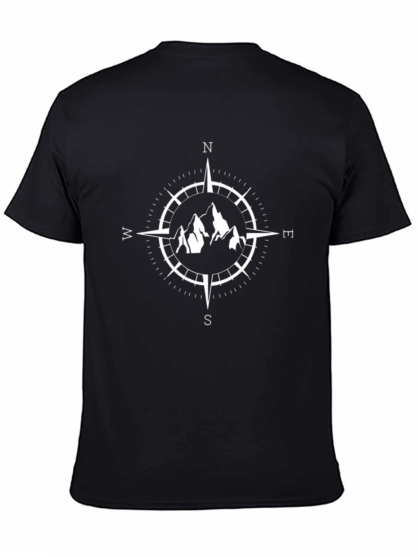 Compass Mountain Graphic T-Shirt