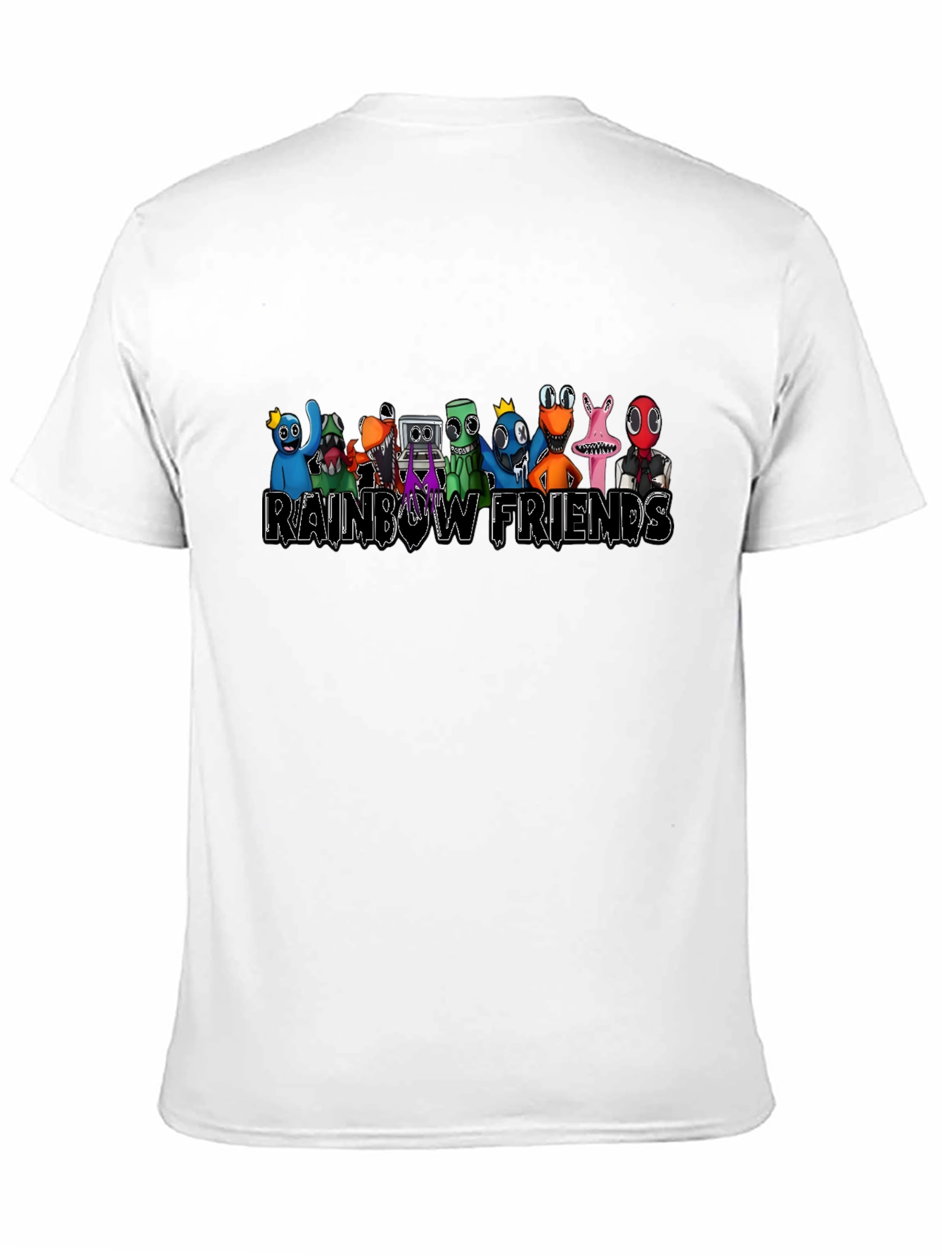 Rainbow Friends Black T-Shirt
