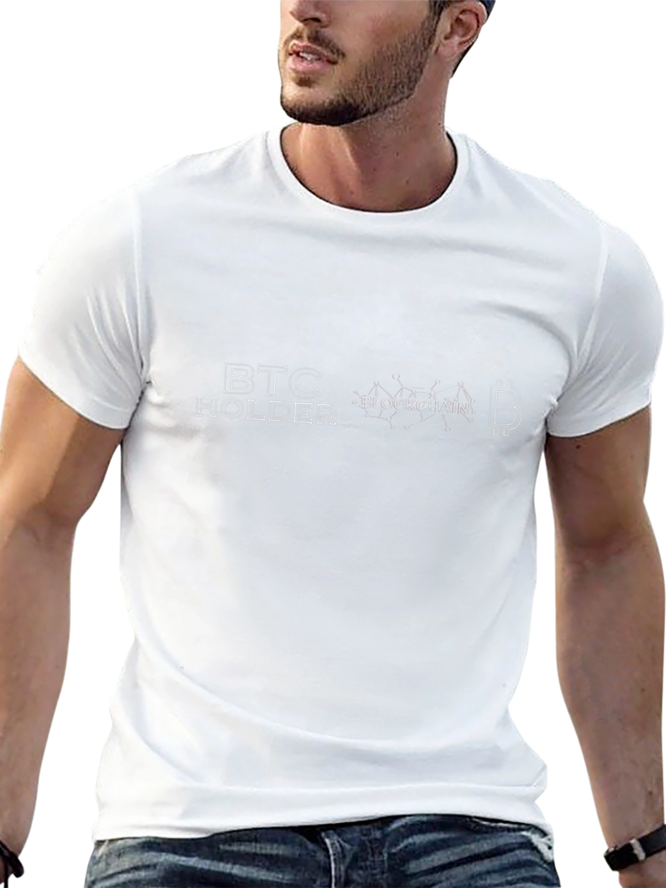 Bitcoin (BTC) Holder Black T-Shirt
