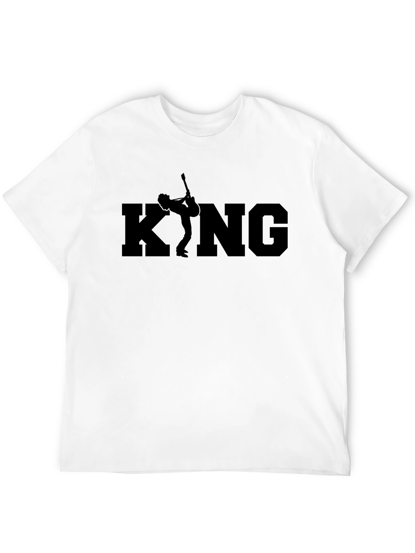 King Guitarist Black Graphic Tee
