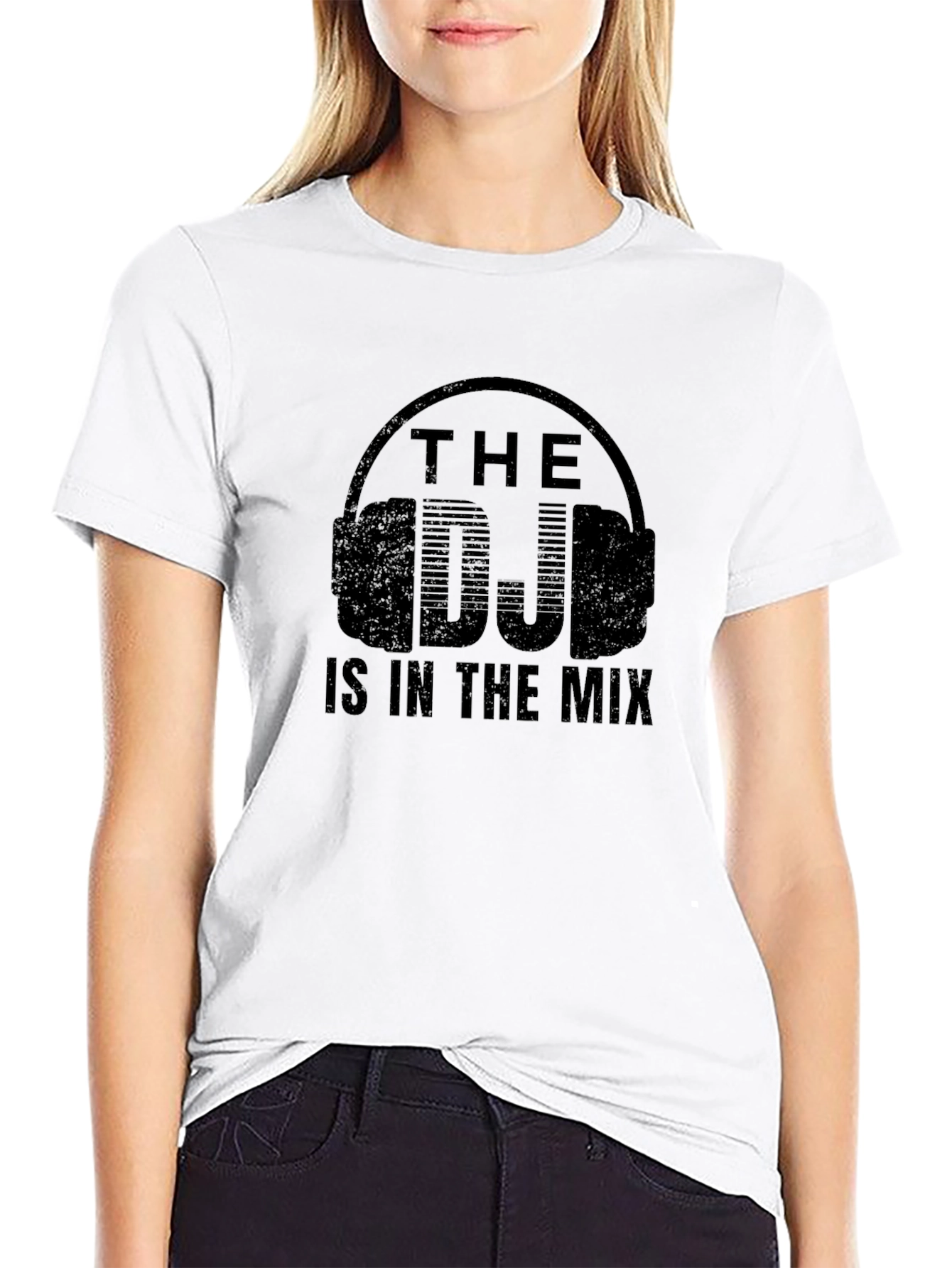 The DJ is in the Mix Graphic T-Shirt
