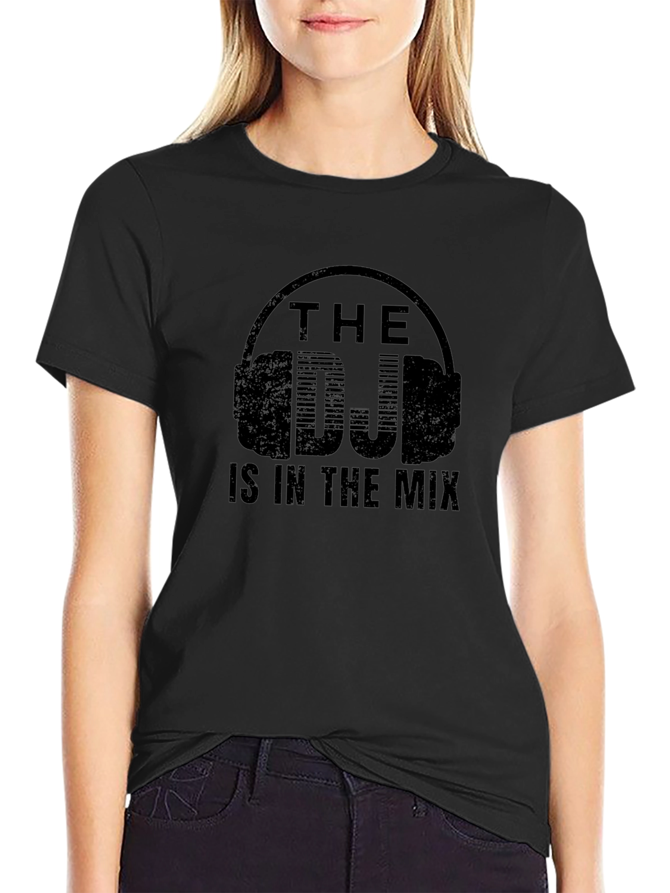 The DJ is in the Mix Graphic T-Shirt