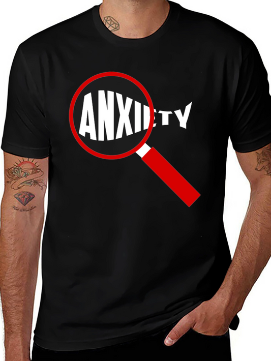 Anxiety Magnified T-Shirt - Black Cotton Tee