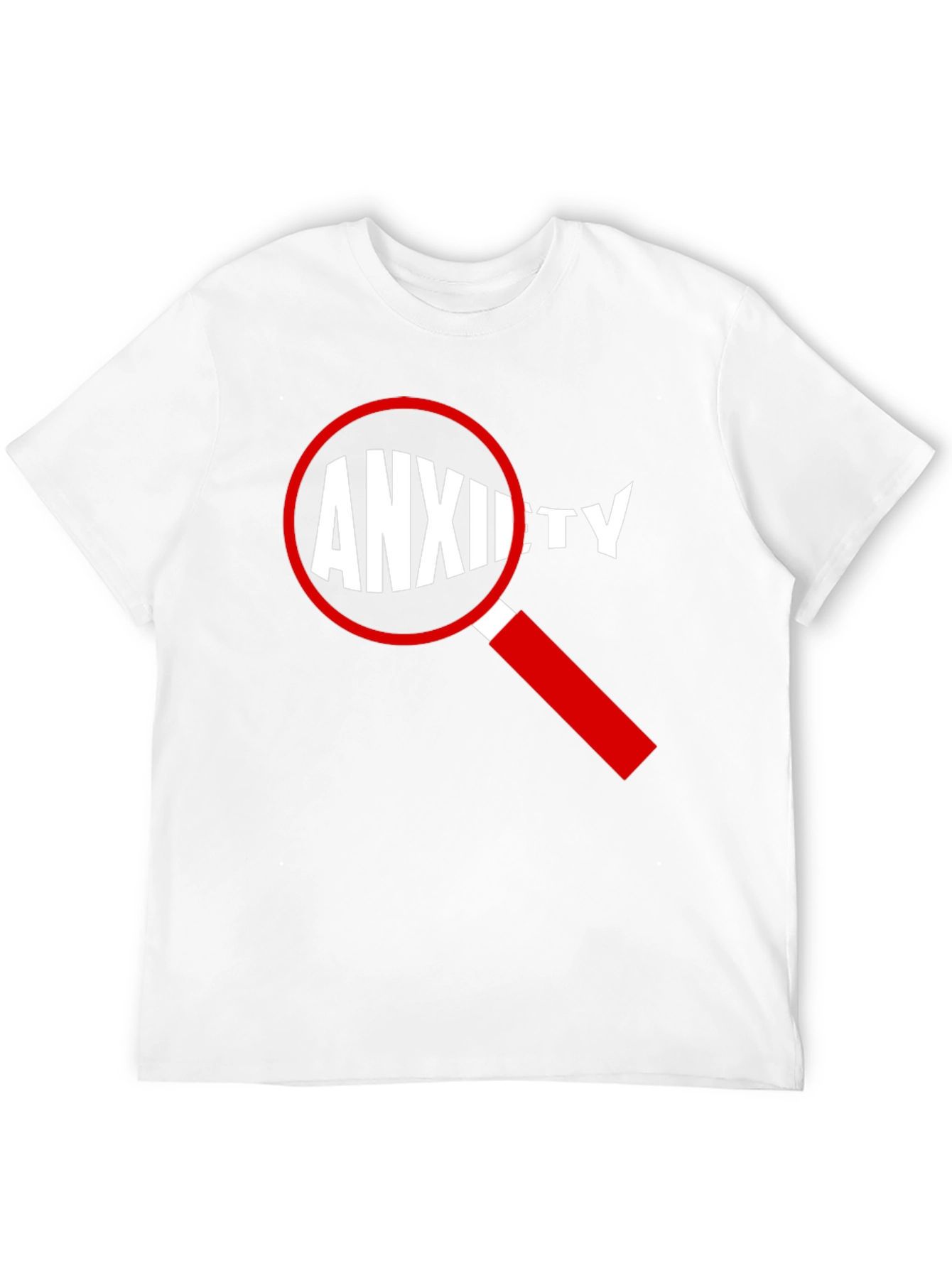 Anxiety Magnified T-Shirt - Black Cotton Tee