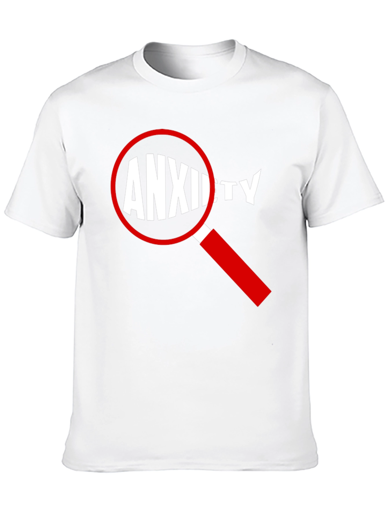 Anxiety Magnified T-Shirt - Black Cotton Tee