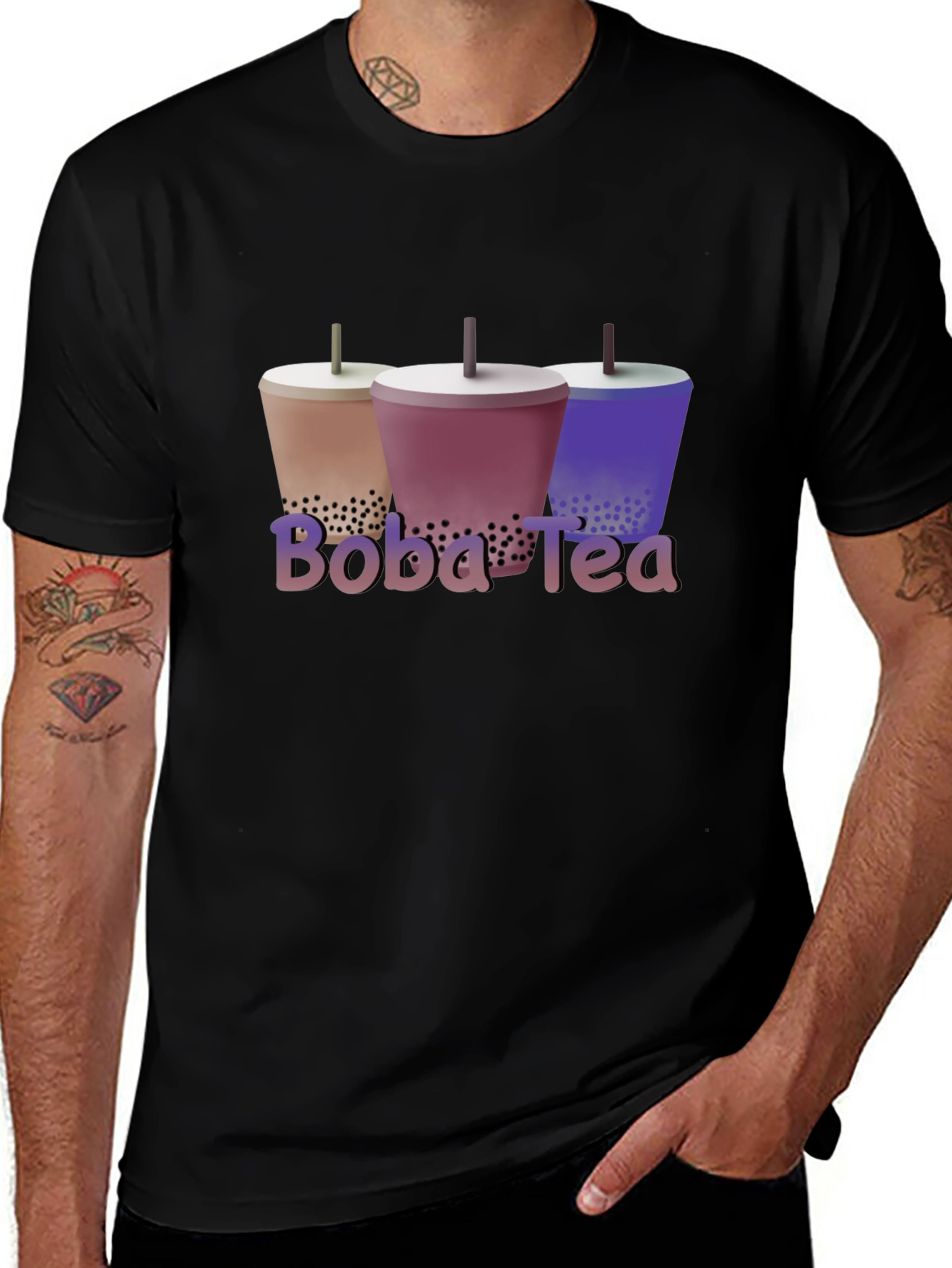 Boba Tea Graphic Tee - Trendy & Unique