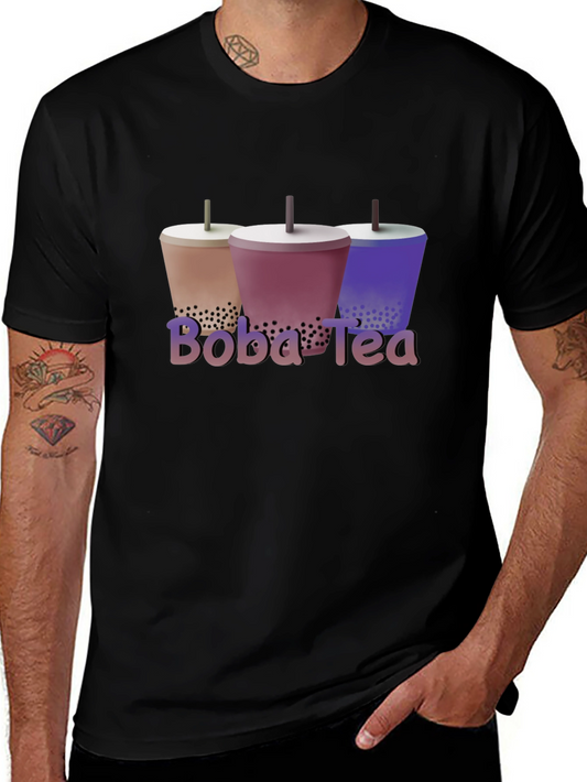 Boba Tea Graphic Tee - Trendy & Unique
