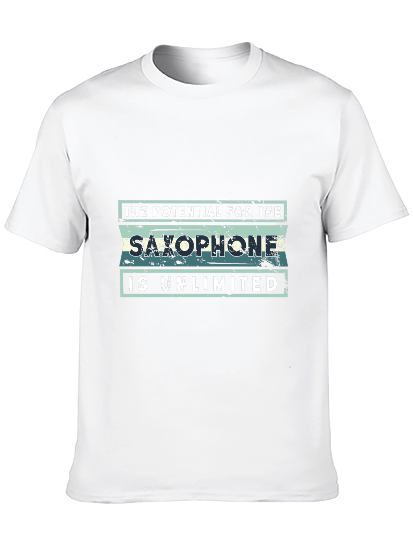 Saxophone Potential T-Shirt - Unlimited Design