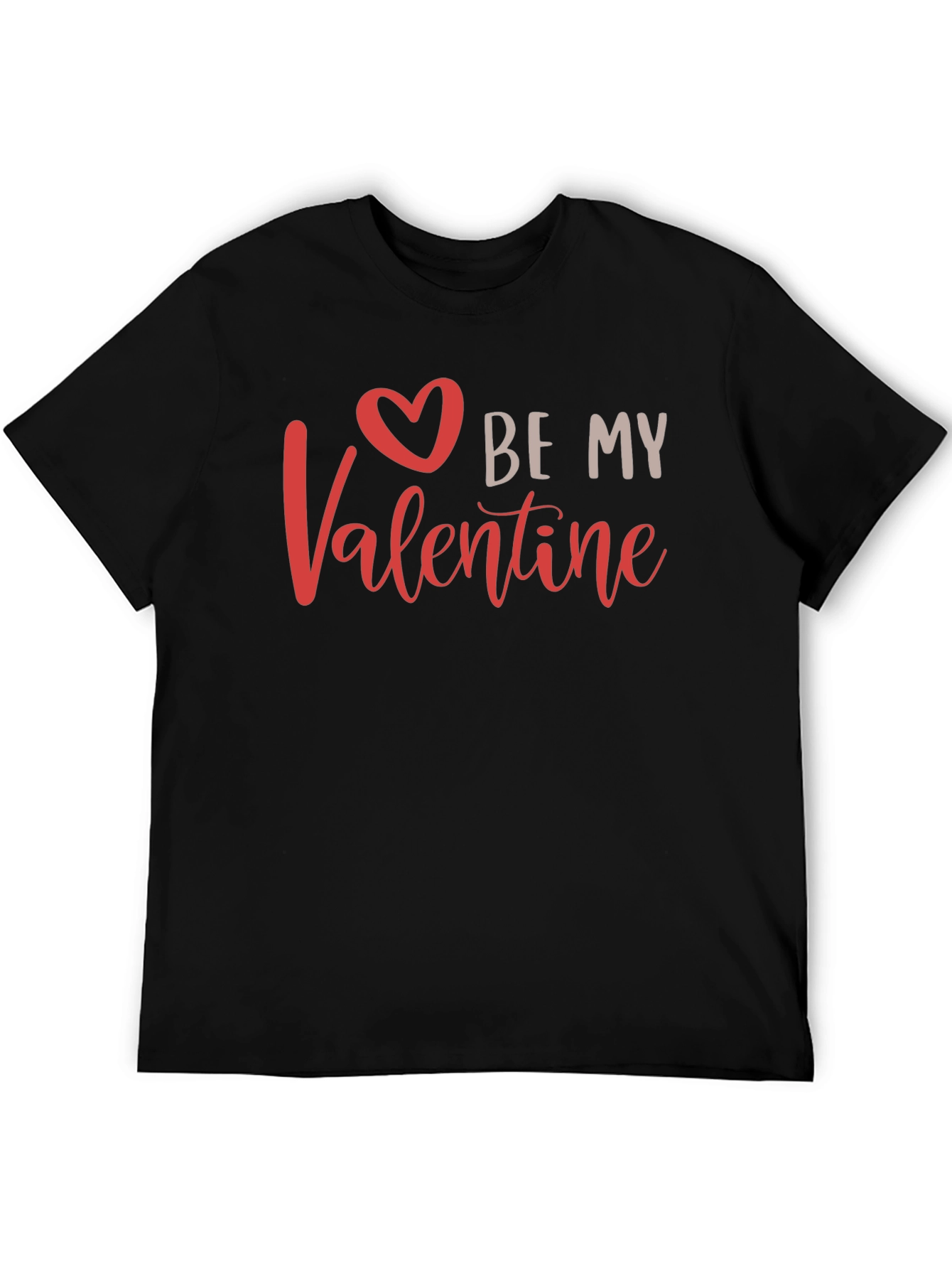 Be My Valentine T-Shirt - Heart Graphic Tee